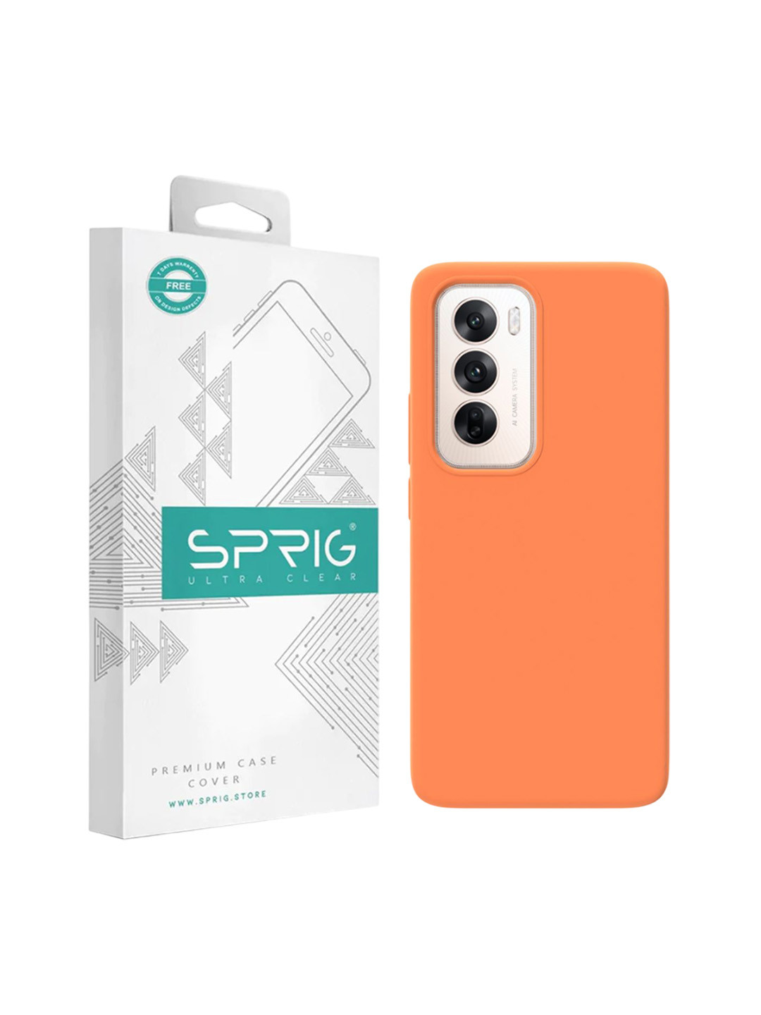 SPRIG OPPO Reno 12 Liquid Silicone Back Cover