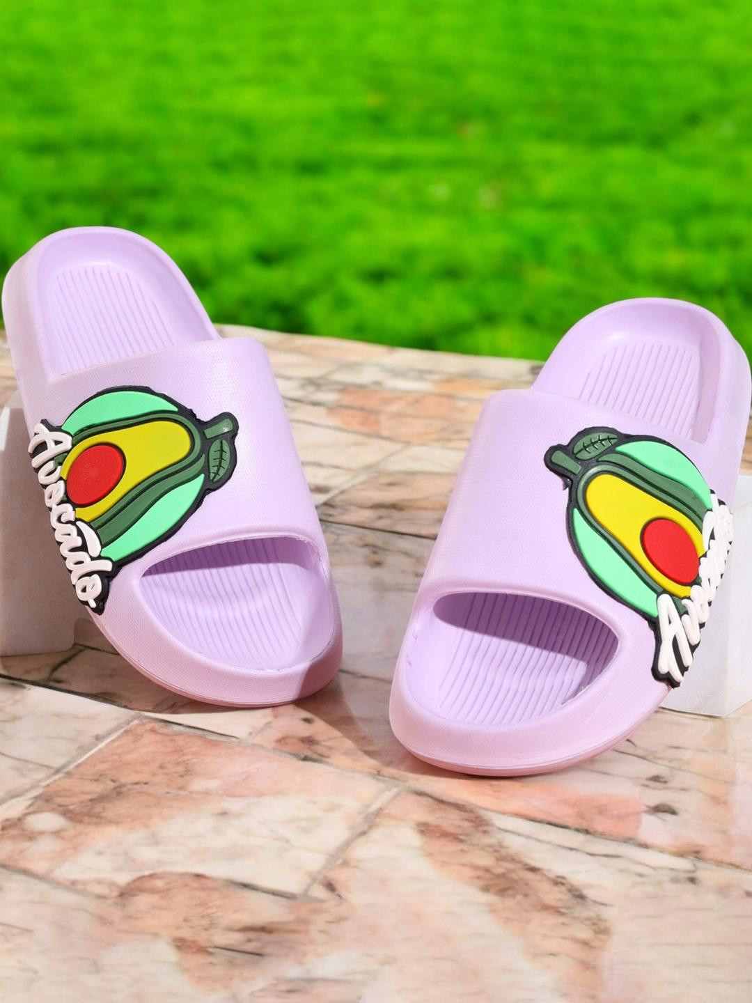 Pampy Angel Women Purple Croslite Flip Flops