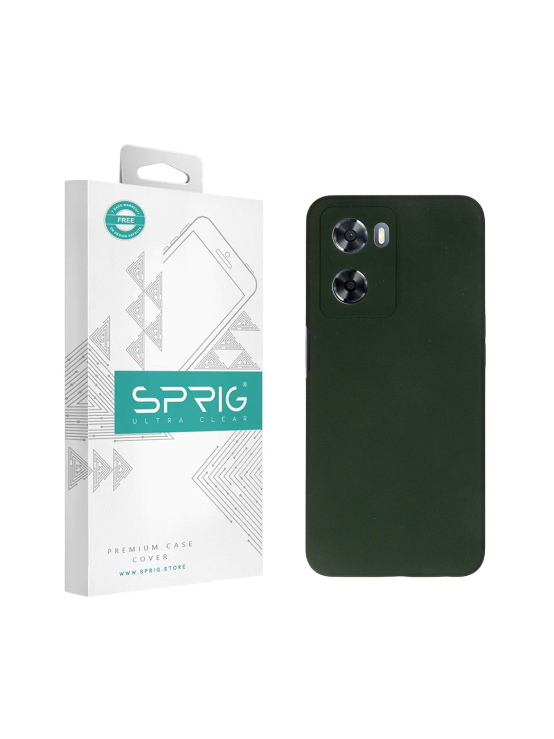 SPRIG OPPO A57 4G Liquid Silicone Back Cover
