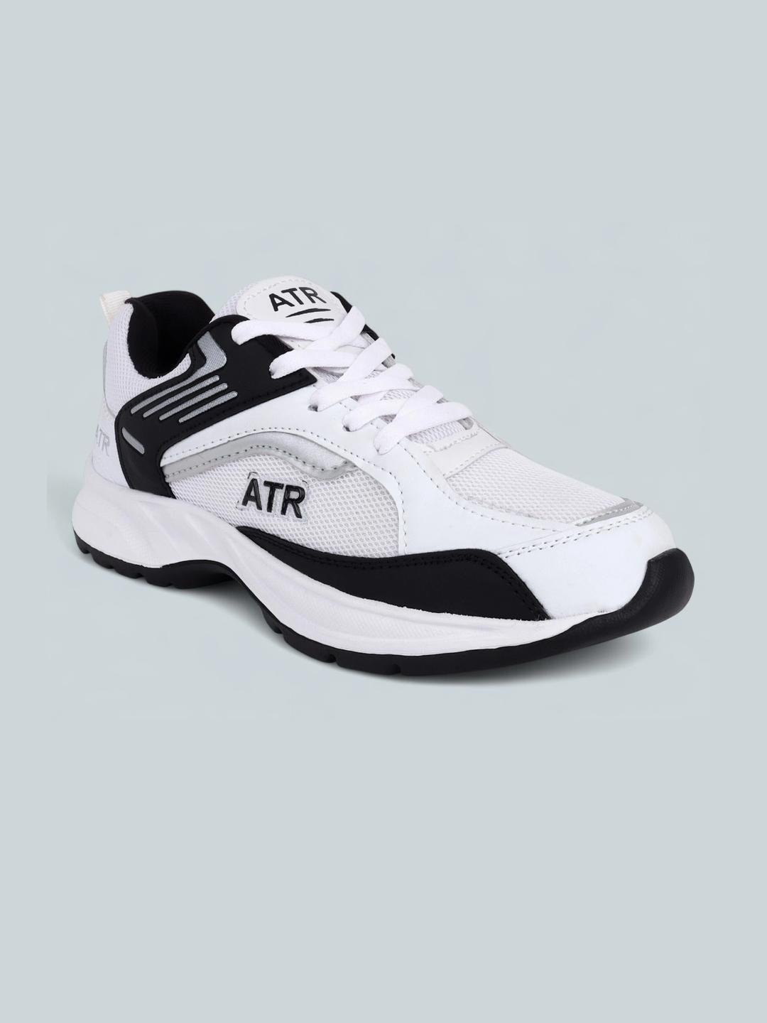 Free Kicks Men White Synthetic Marking Running Sports Shoes