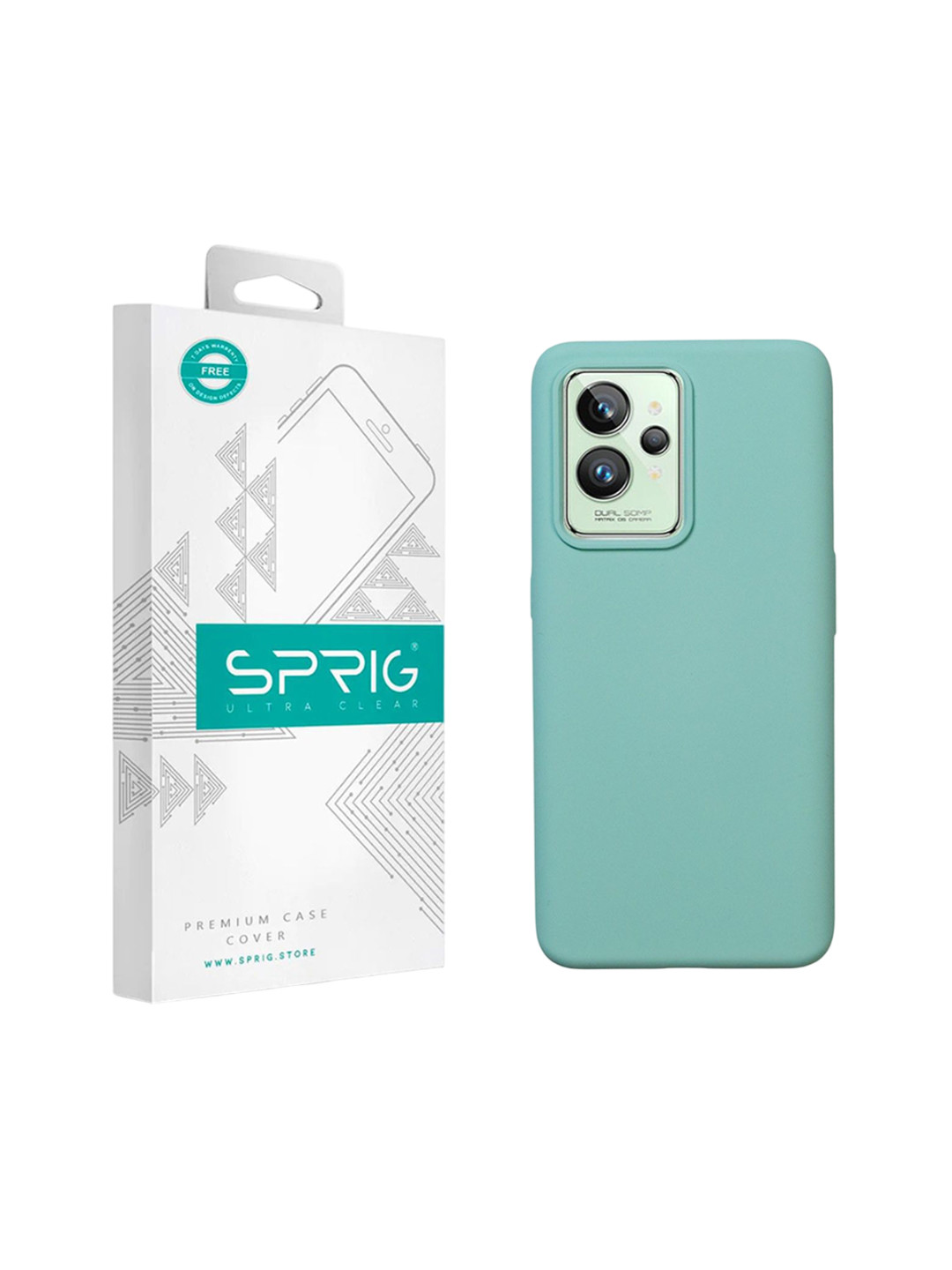 SPRIG Realme GT 2 Pro Liquid Silicone Back Cover