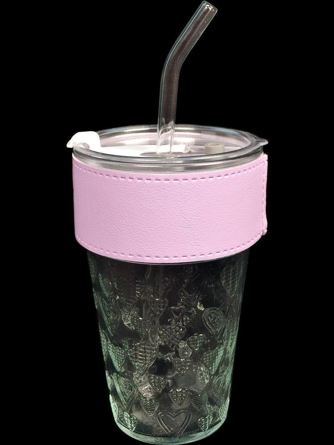 SOMIL Transparent Dishwasher and Microwave Safe Water Sipper Glass