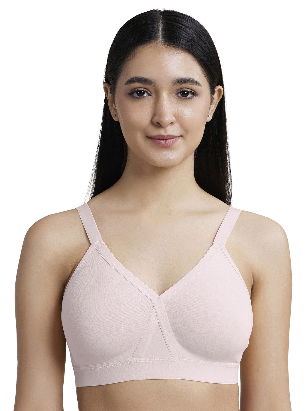 SALIENT BRA & PANTIES Bra Full Coverage Cotton Non-Padded Non-Wired & Wide Bottom Band