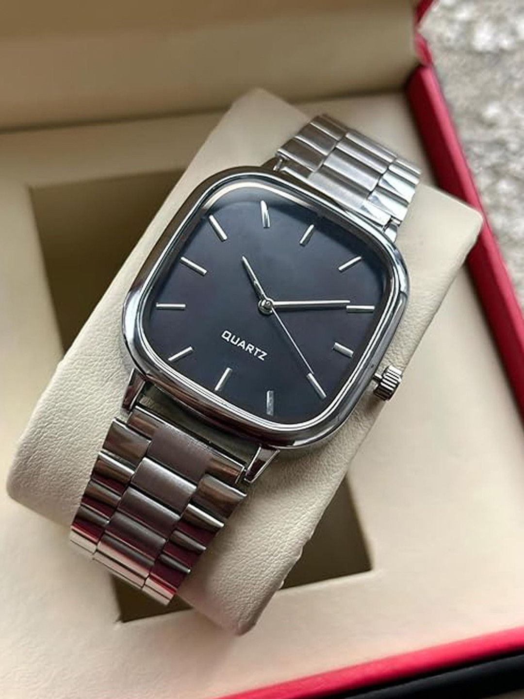 JUST LIKE Women Stainless Steel Bracelet Style Straps Analogue Watch 75 Black ciso watch