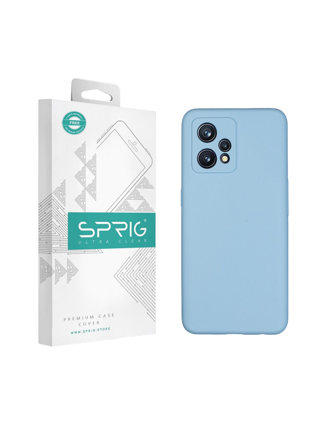 SPRIG Realme 9 Pro Plus Silicone Back Cover
