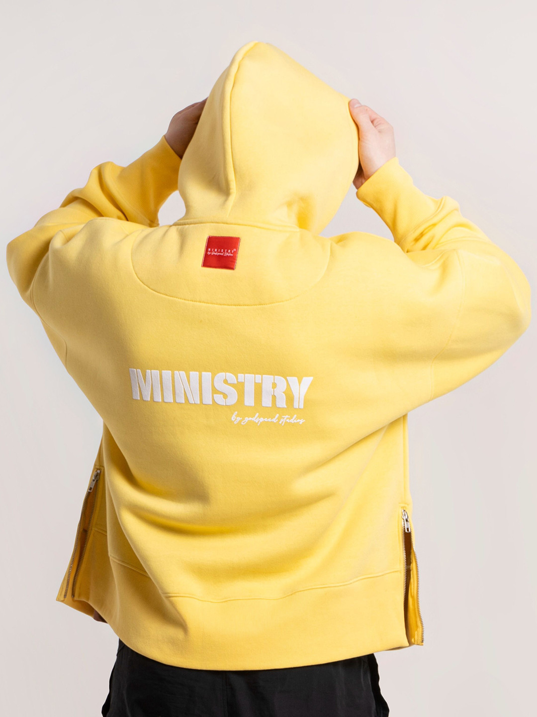 ministry Unisex Hooded Cotton Sweatshirt