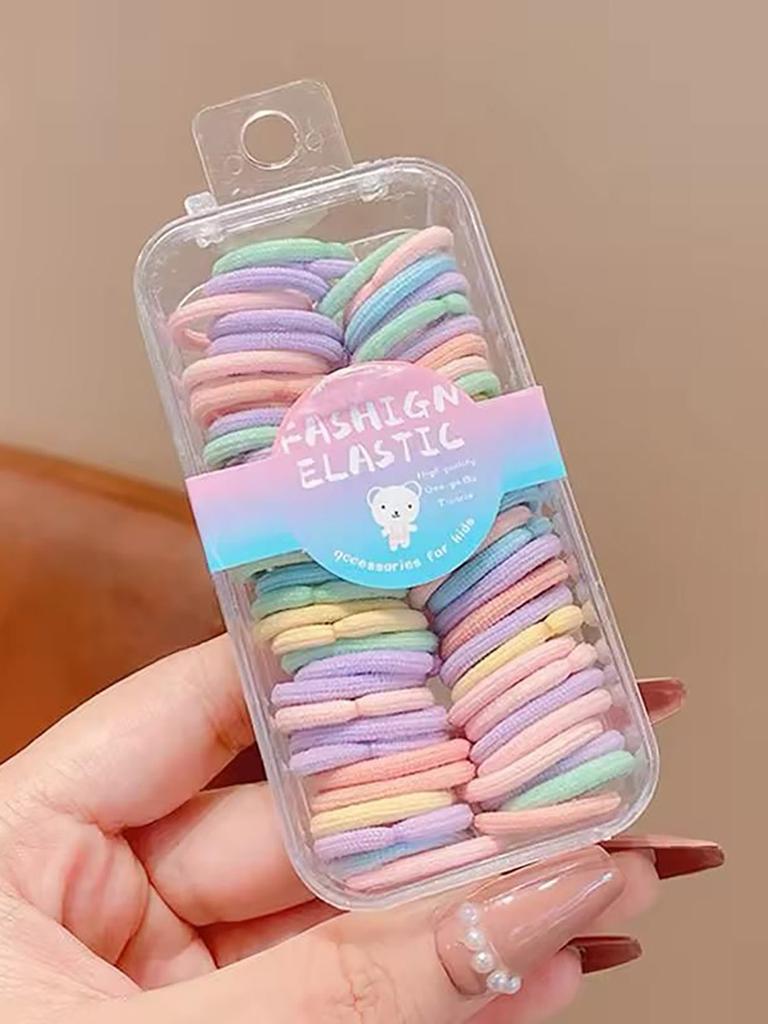 Radhya Accessories Women 60 Pcs Ponytail Holders