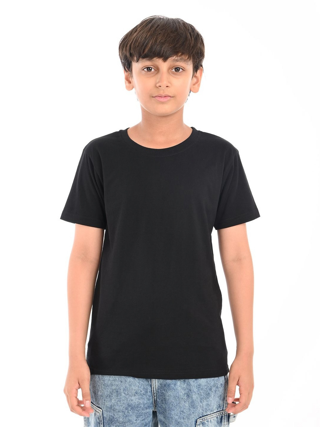 TIGIE Boys Round Neck Pure Cotton T-shirt