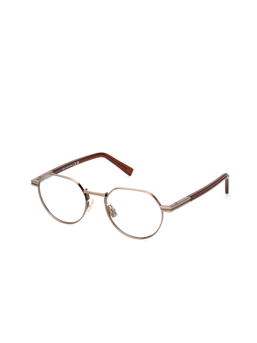 Ermenegildo Zegna Men Full Rim Shield Frame
