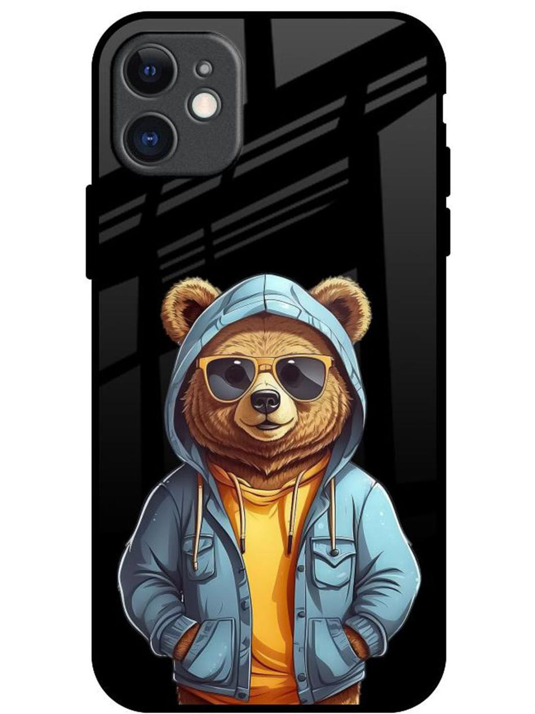 QRIOH Cartoon Characters Printed iPhone 11 Back Case Mobile Accessories