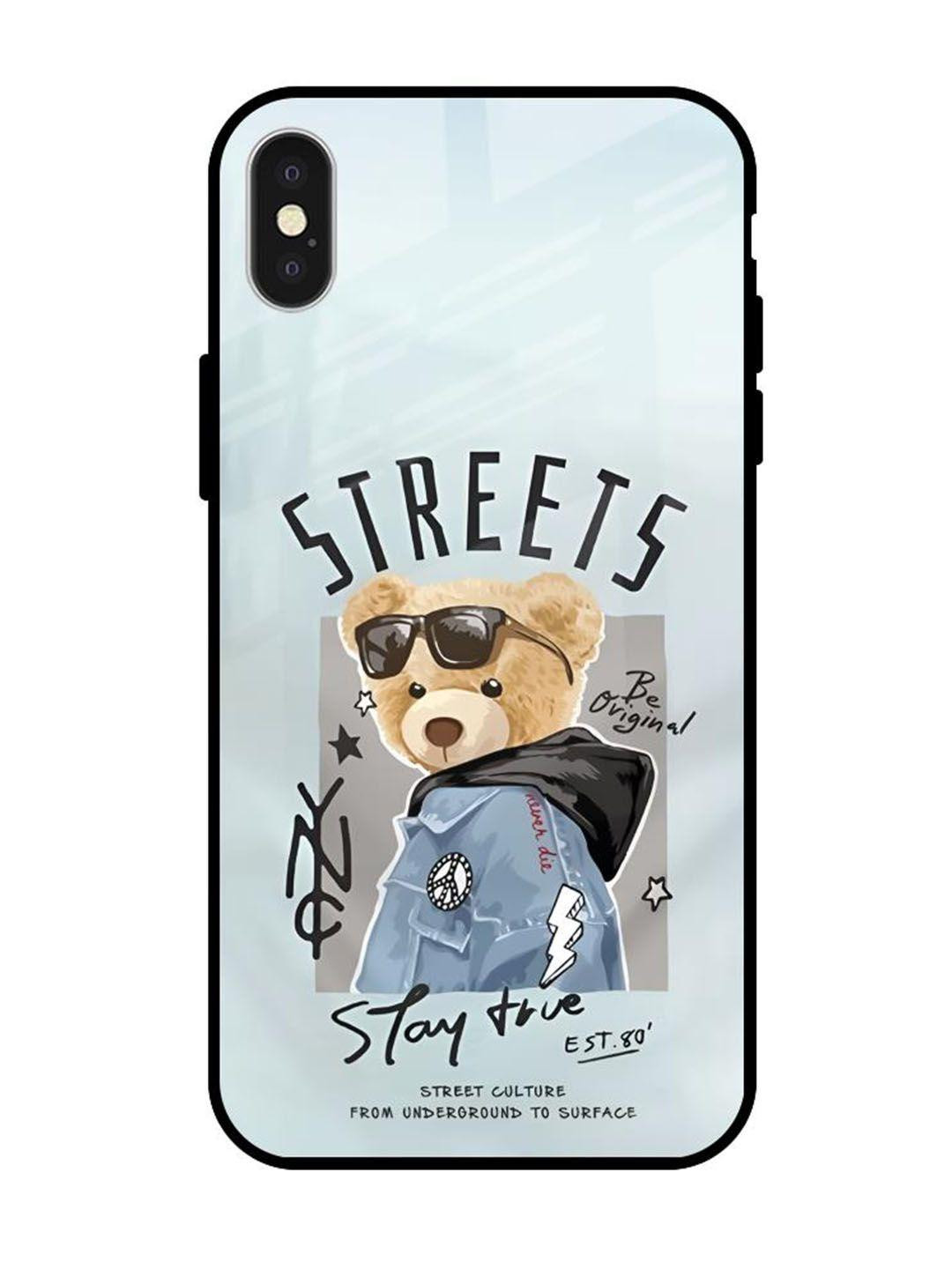 QRIOH Cartoon Characters Printed iPhone X Back Case Mobile Accessories
