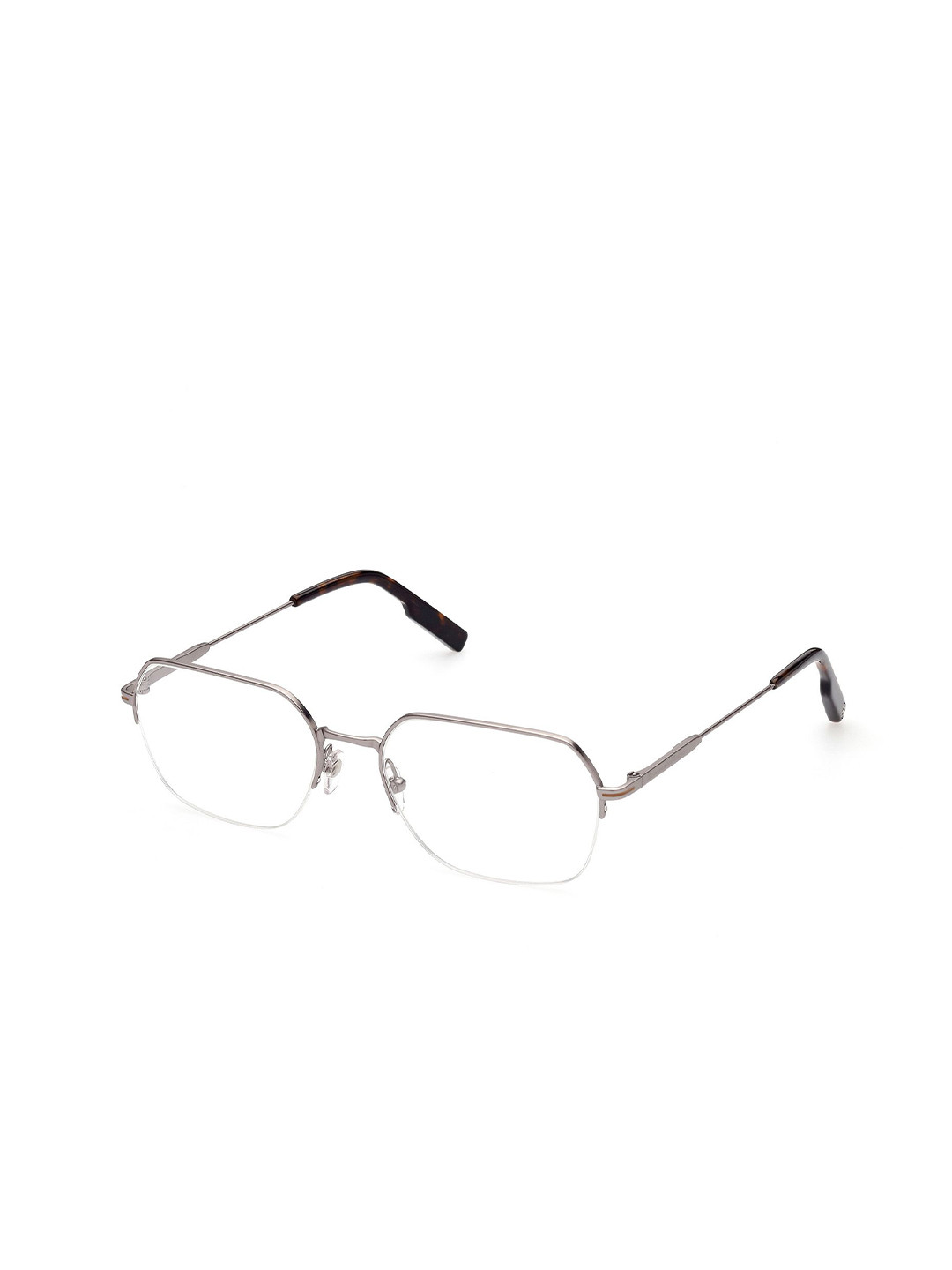 Ermenegildo Zegna Men Half Rim Shield Frame