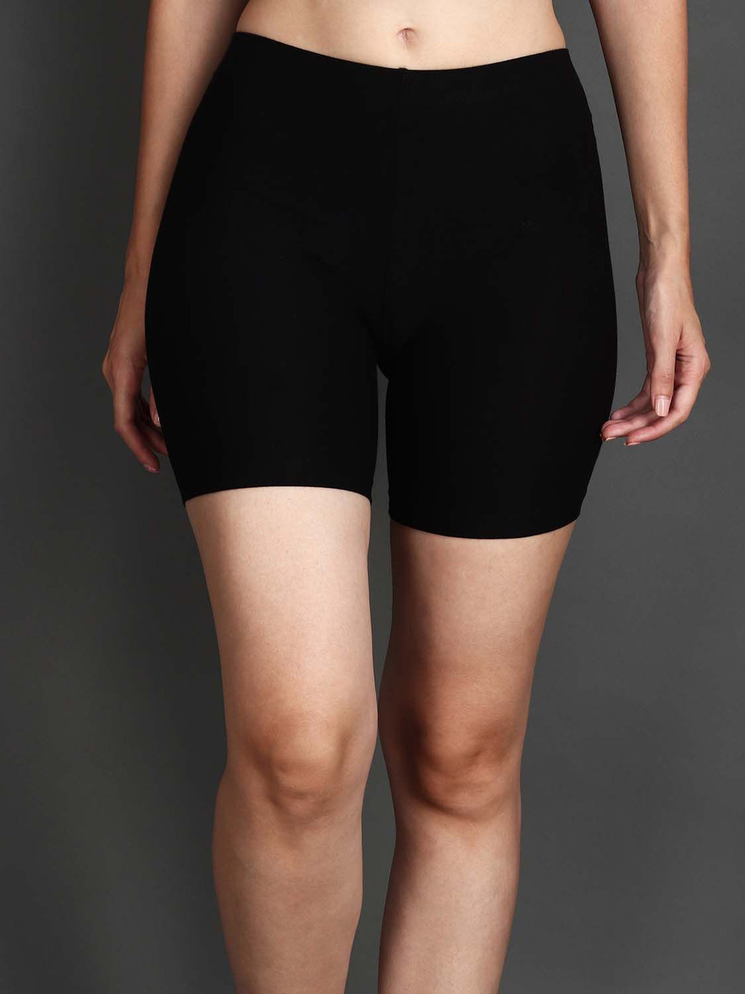 SHOPPY VILLA Women Mid Rise Under Skirt Safety Night Outdoor Sports Shorts