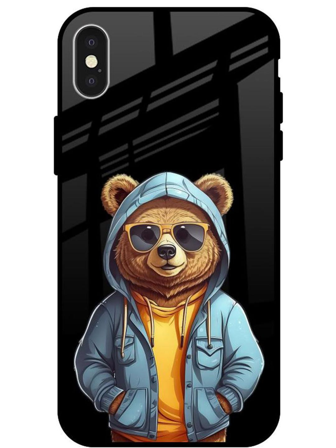 QRIOH Cartoon Characters Printed iPhone X Back Case Mobile Accessories