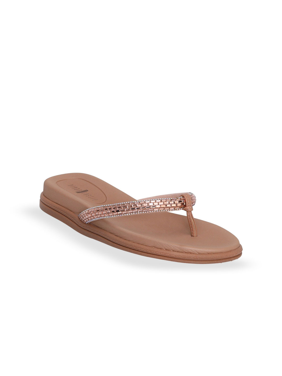 Ninaa Rossie Women Embellished Party Open Toe Flats