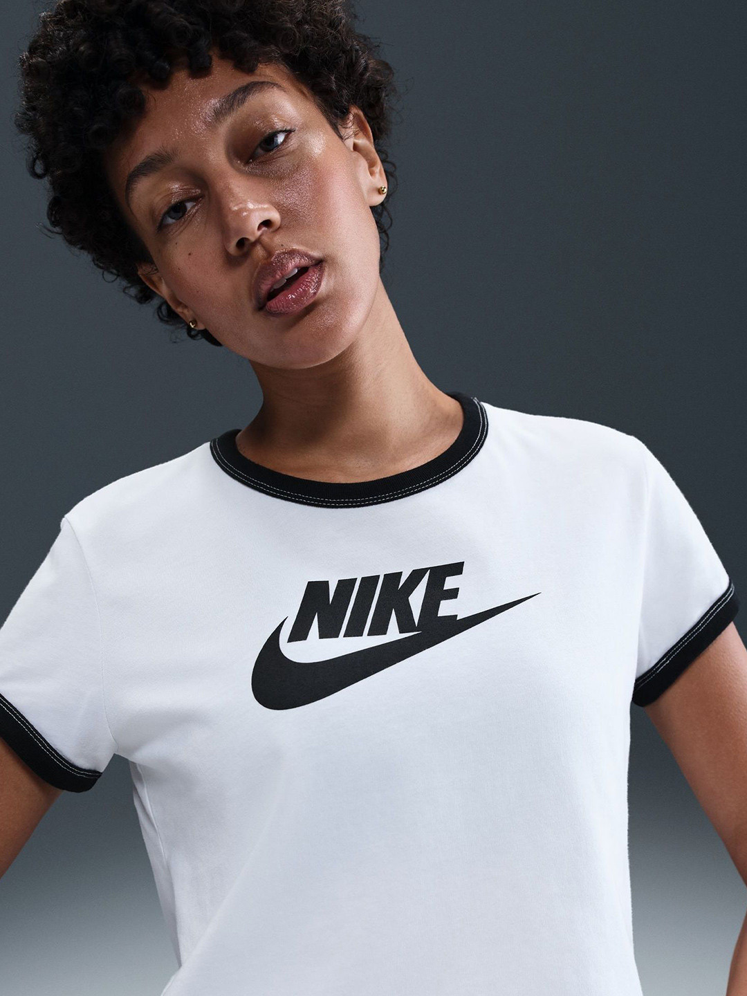 Nike Sportswear Women's Short-Sleeve Ringer T-Shirt