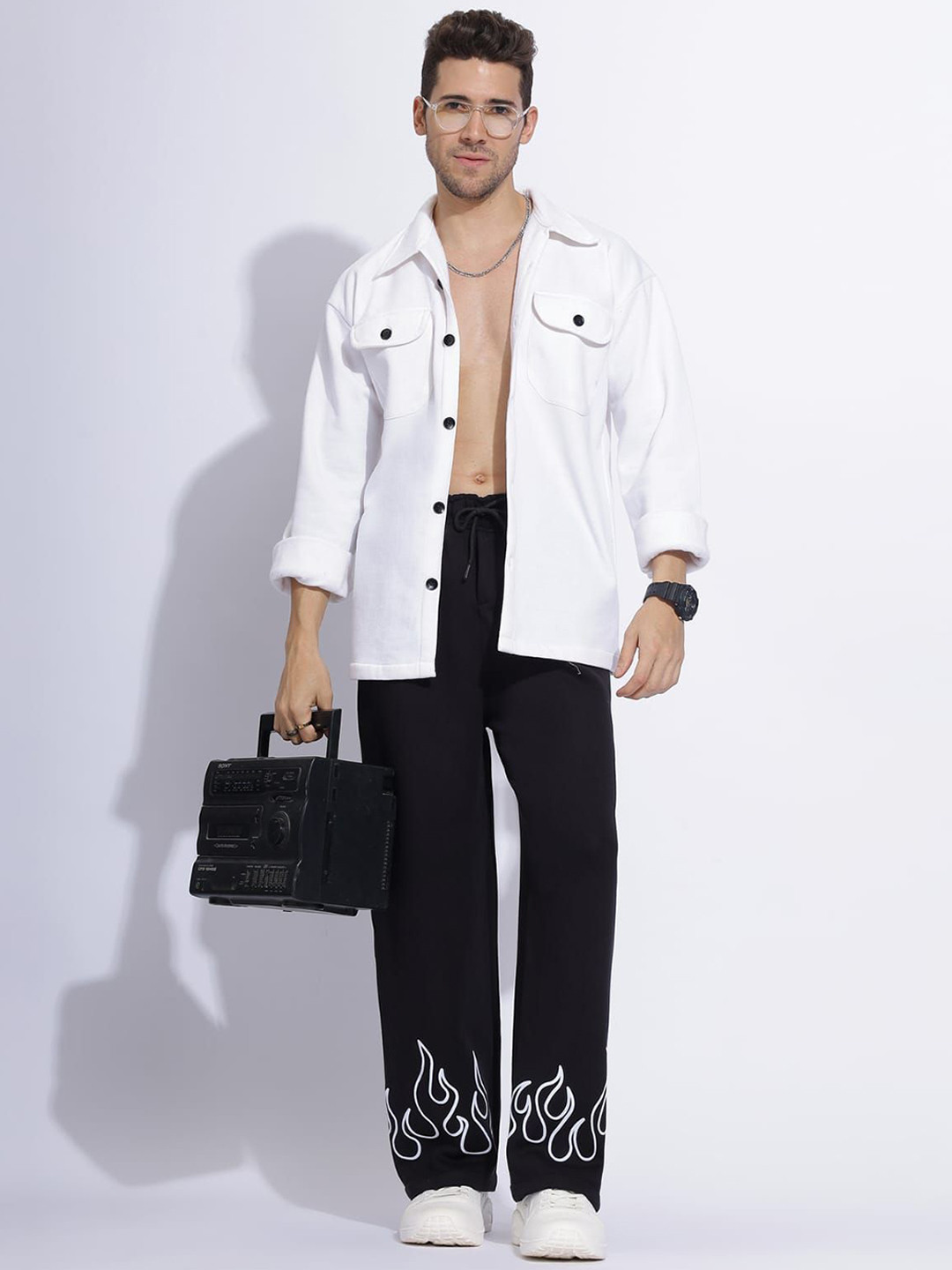 STYLEVERSE Stand Collar Lightweight Denim Jacket