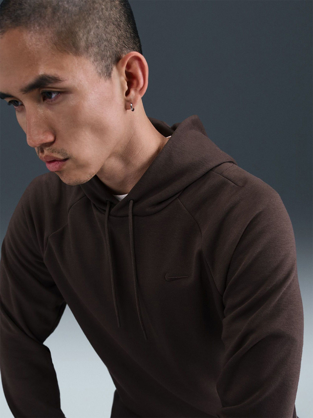 Nike Primary Fleece Men's Dri-FIT UV Pullover Performance Hoodie