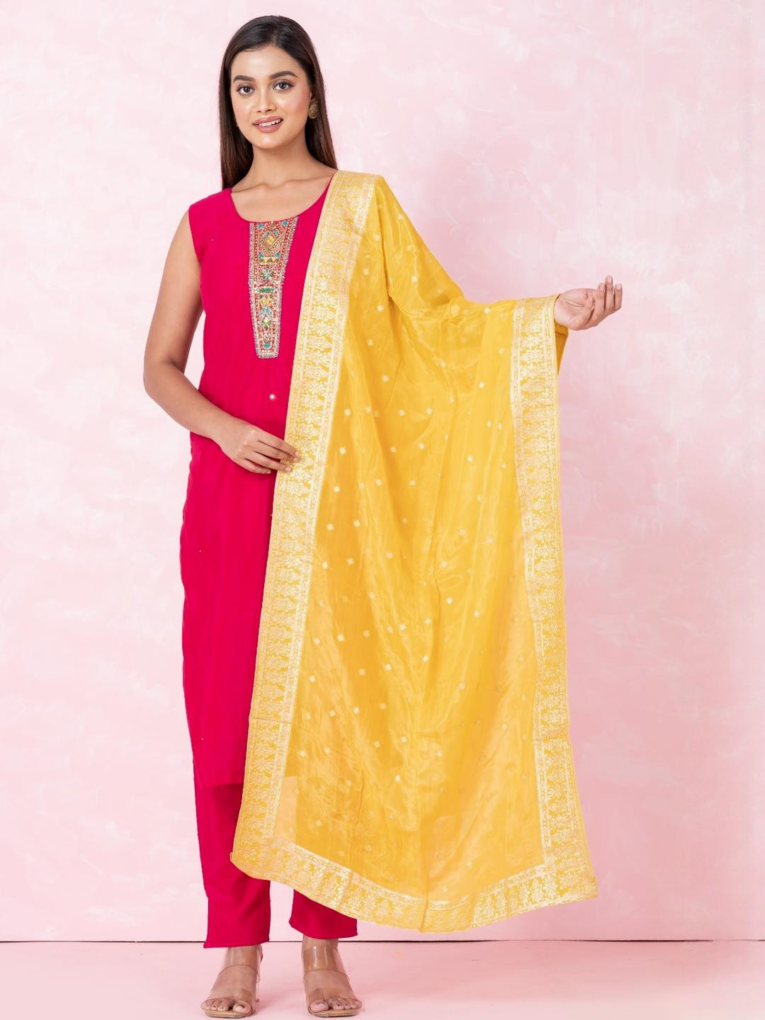 RUH Women Tissue  Kurta Sets