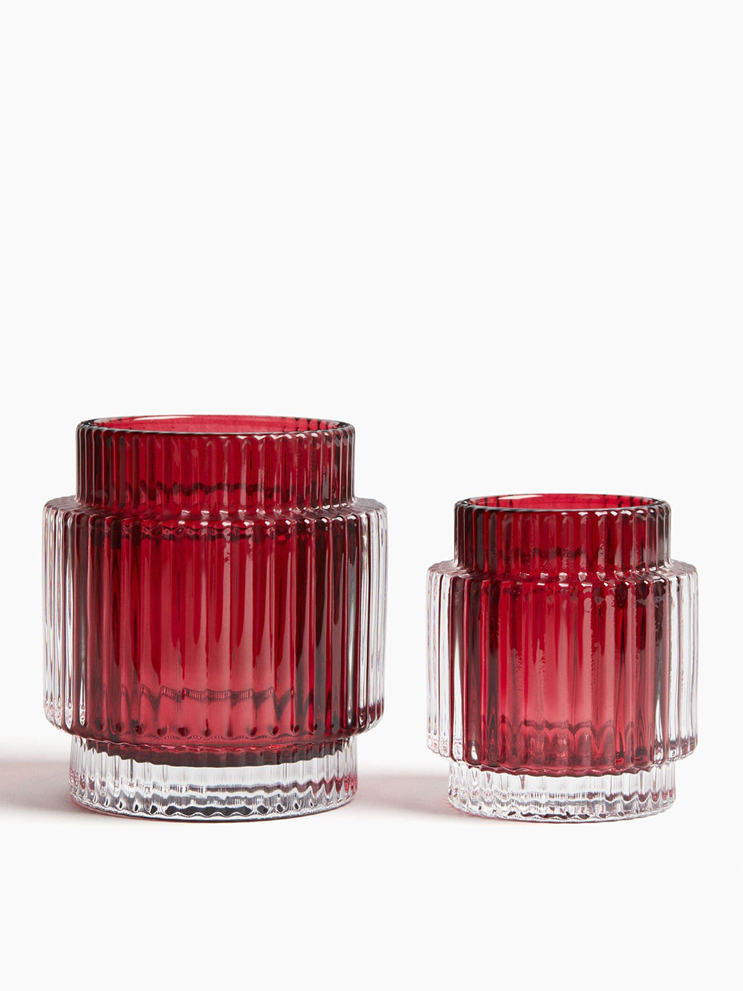 H&M Glass Candle Holder