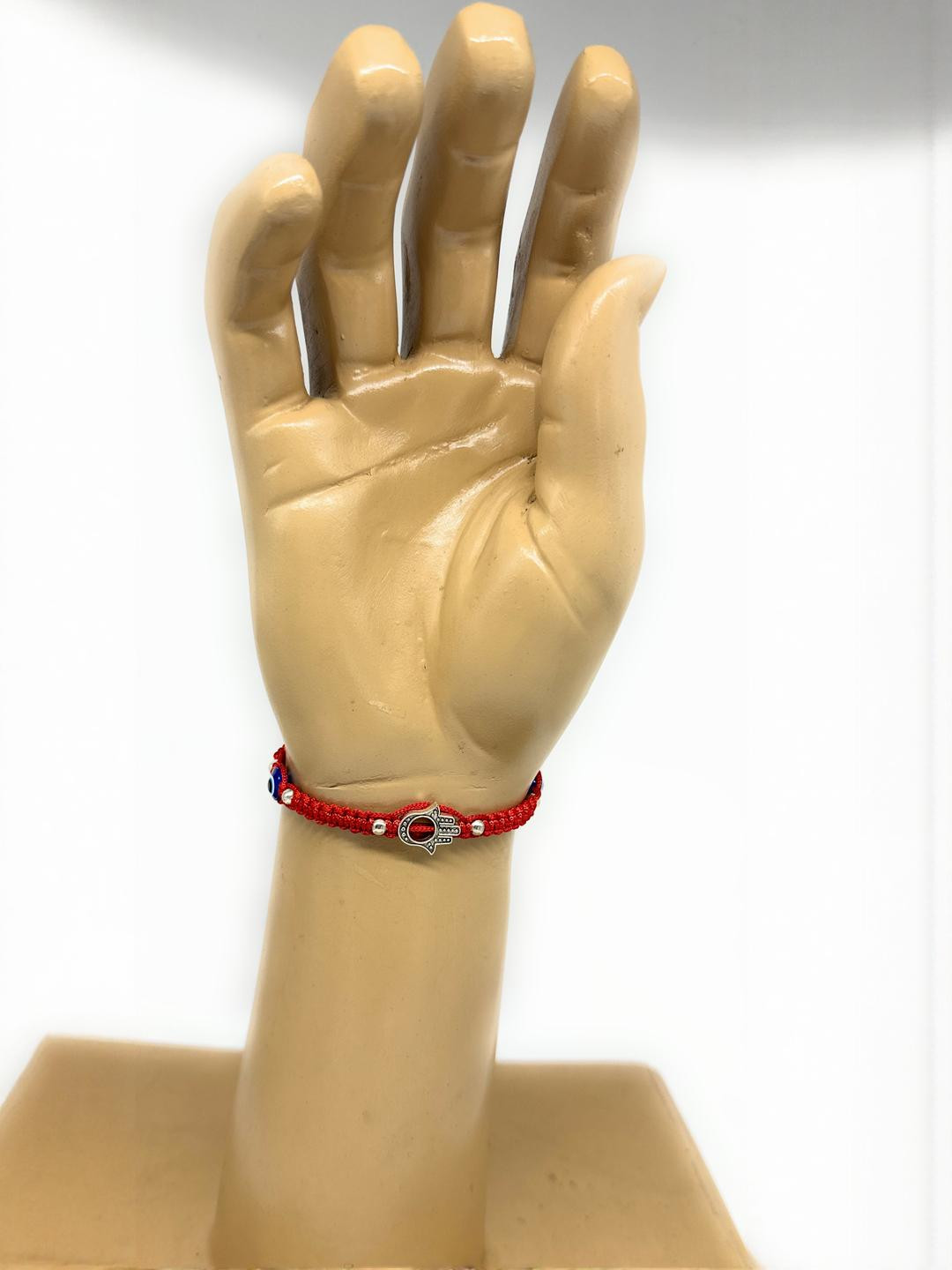 Red silk dori hamsa evil eye Bracelet