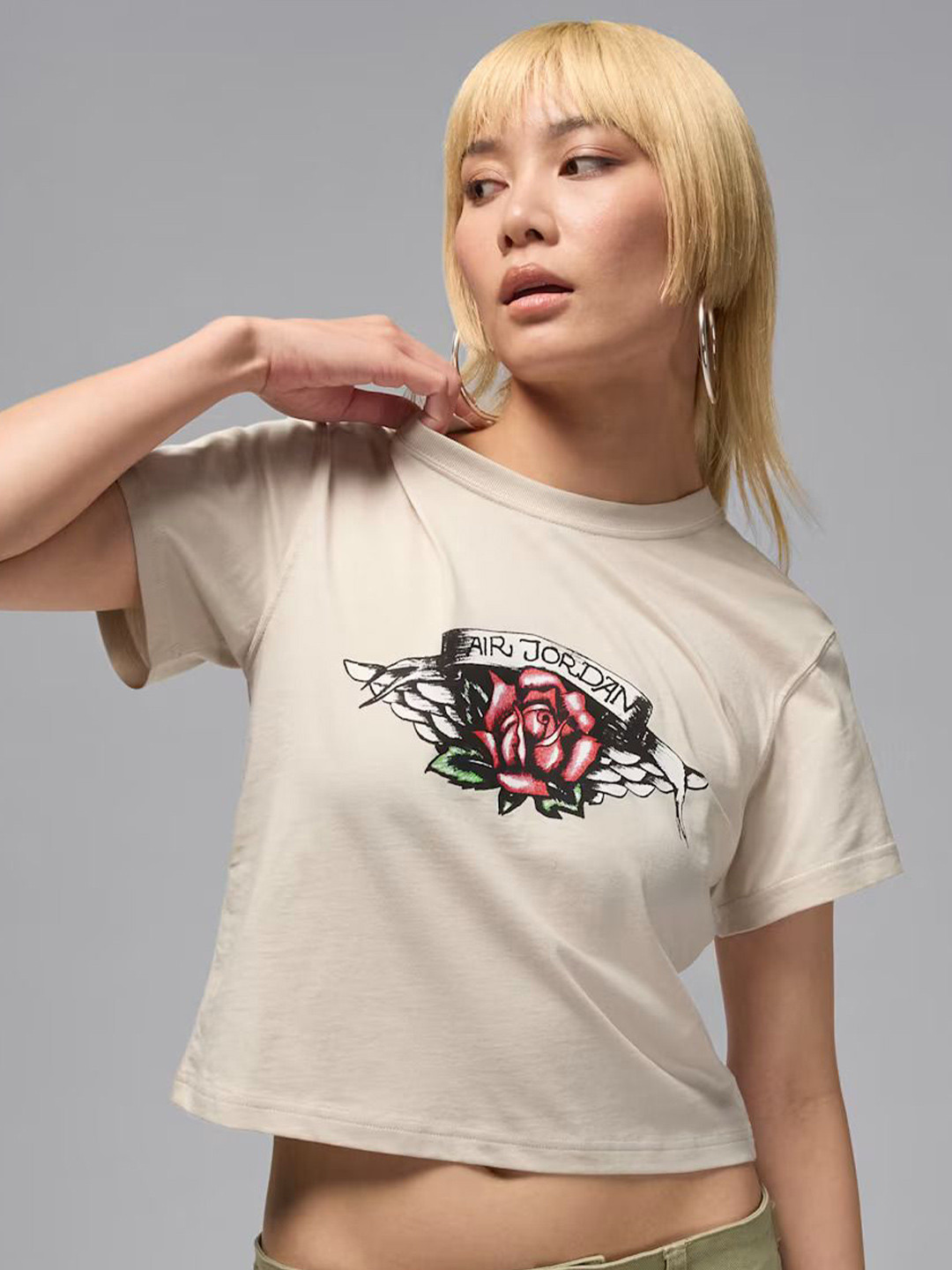 Nike Jordan Flight Women's Slim-Fit Graphic T-Shirt