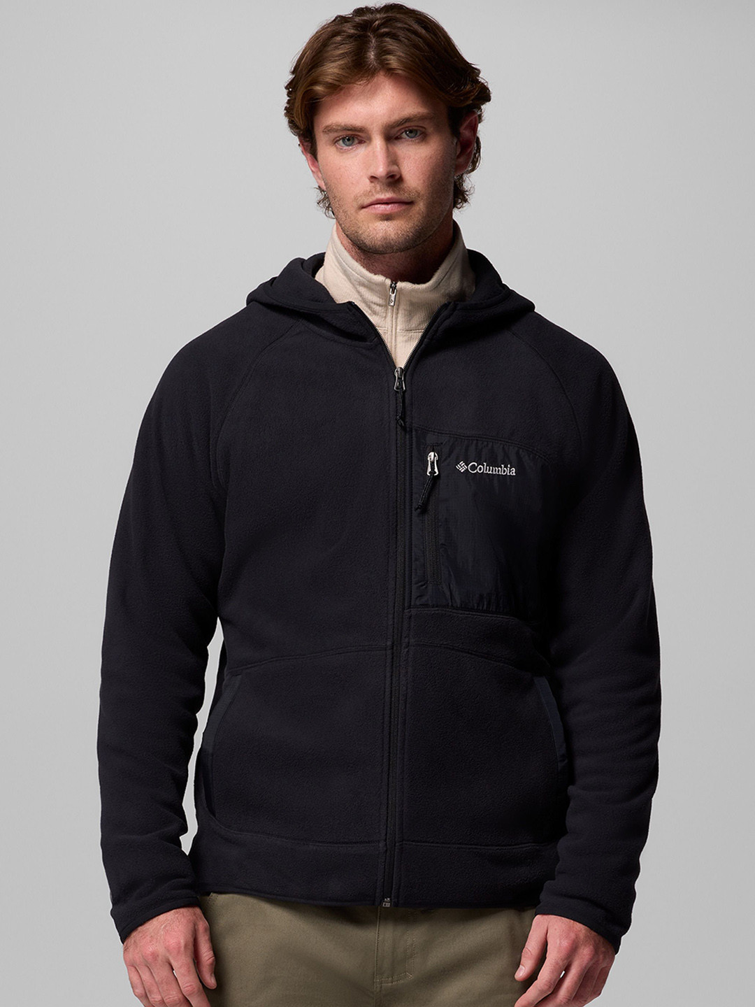 Columbia Fast Trek Overlay Hooded Sporty Jacket