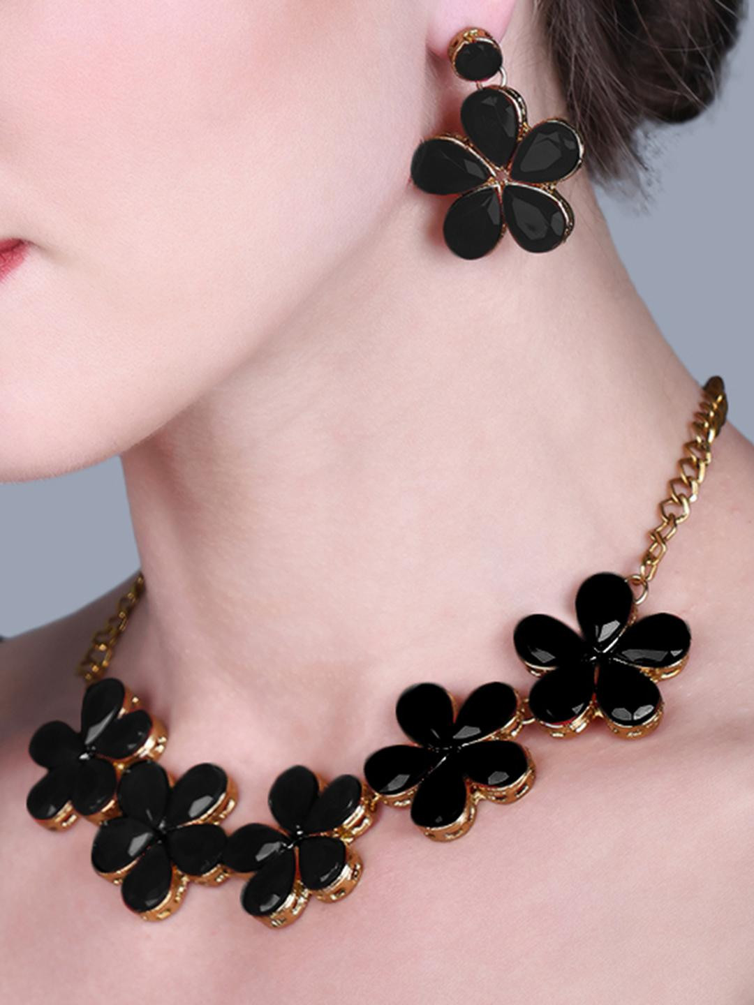 JN HANDICRAFT Copper-Plated Alloy Necklace