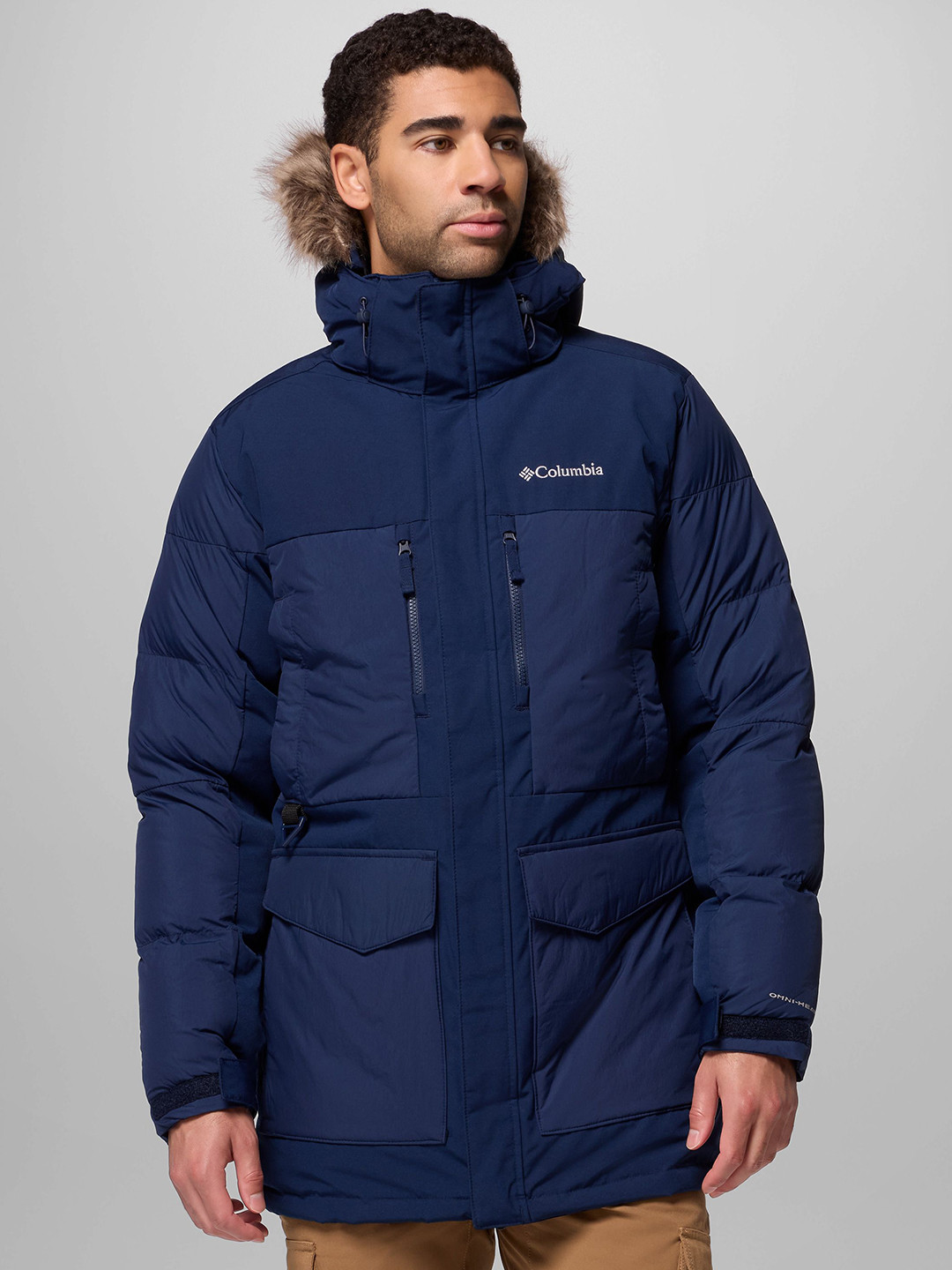 Columbia Marquam Peak Fusion II Lightweight Hooded Parka Jacket