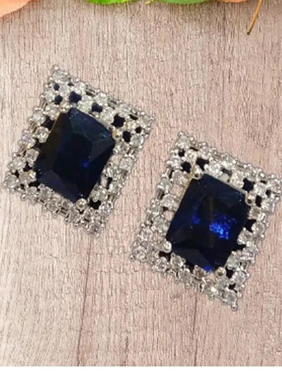 Stylish Designer Earrings- BLUE