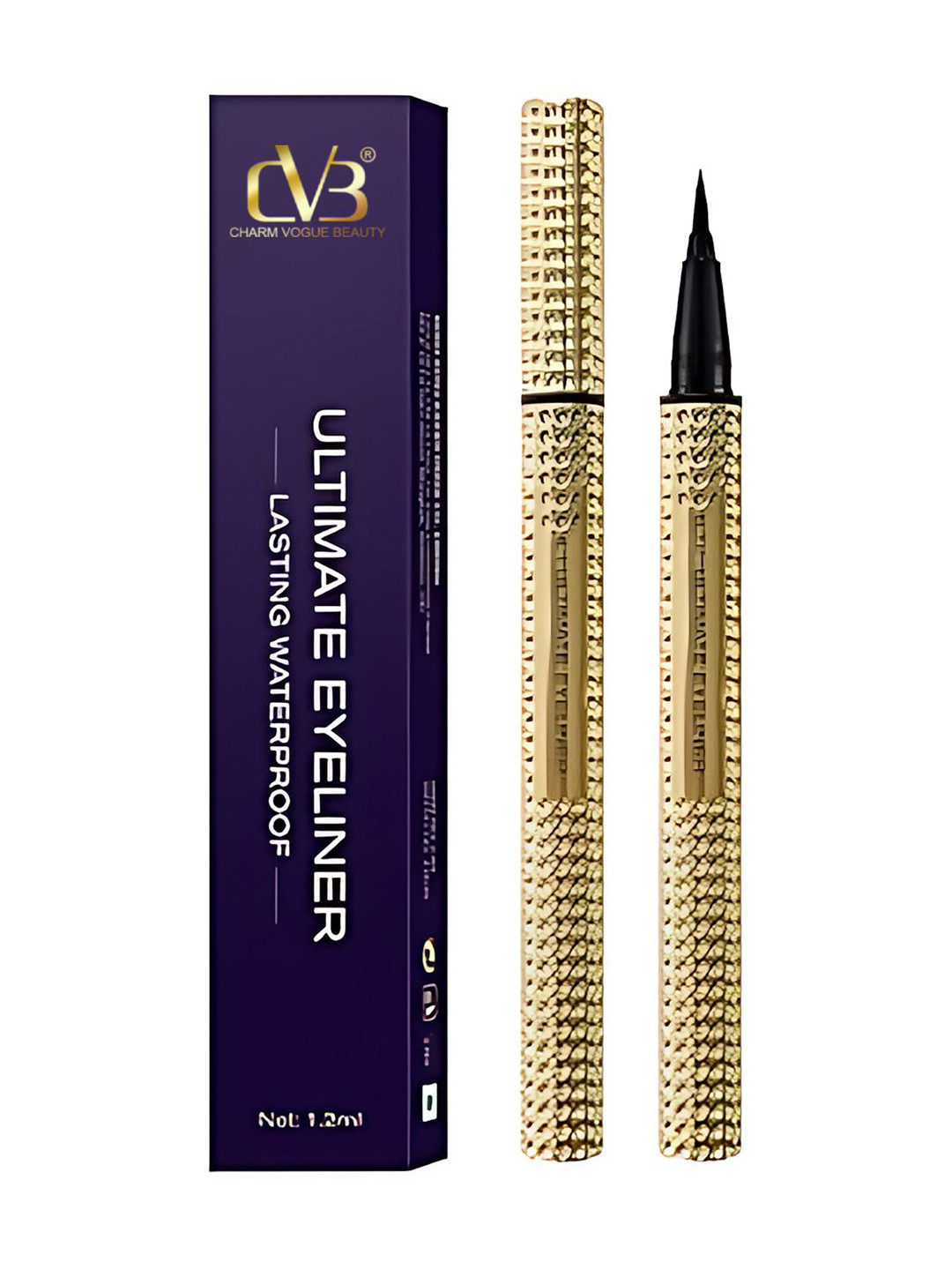 CVB  Waterproof Eyeliner Pencil- 1.2 g- Black