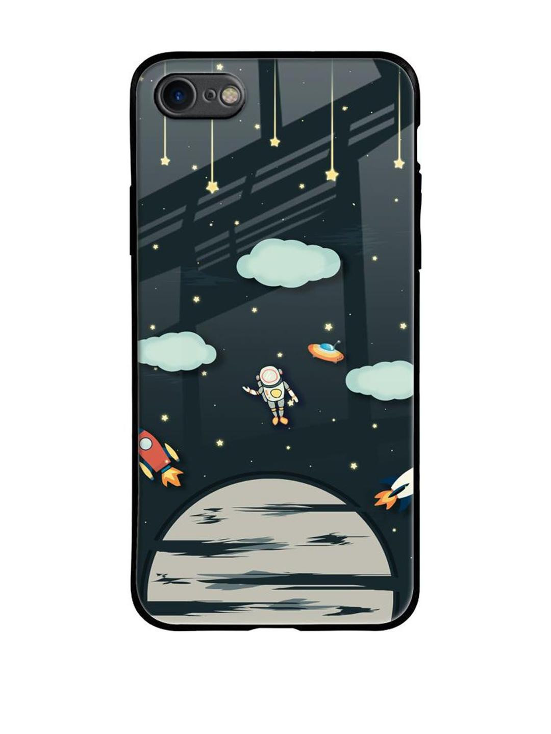 QRIOH Quirky Printed iPhone 7 Back Case Mobile Accessories