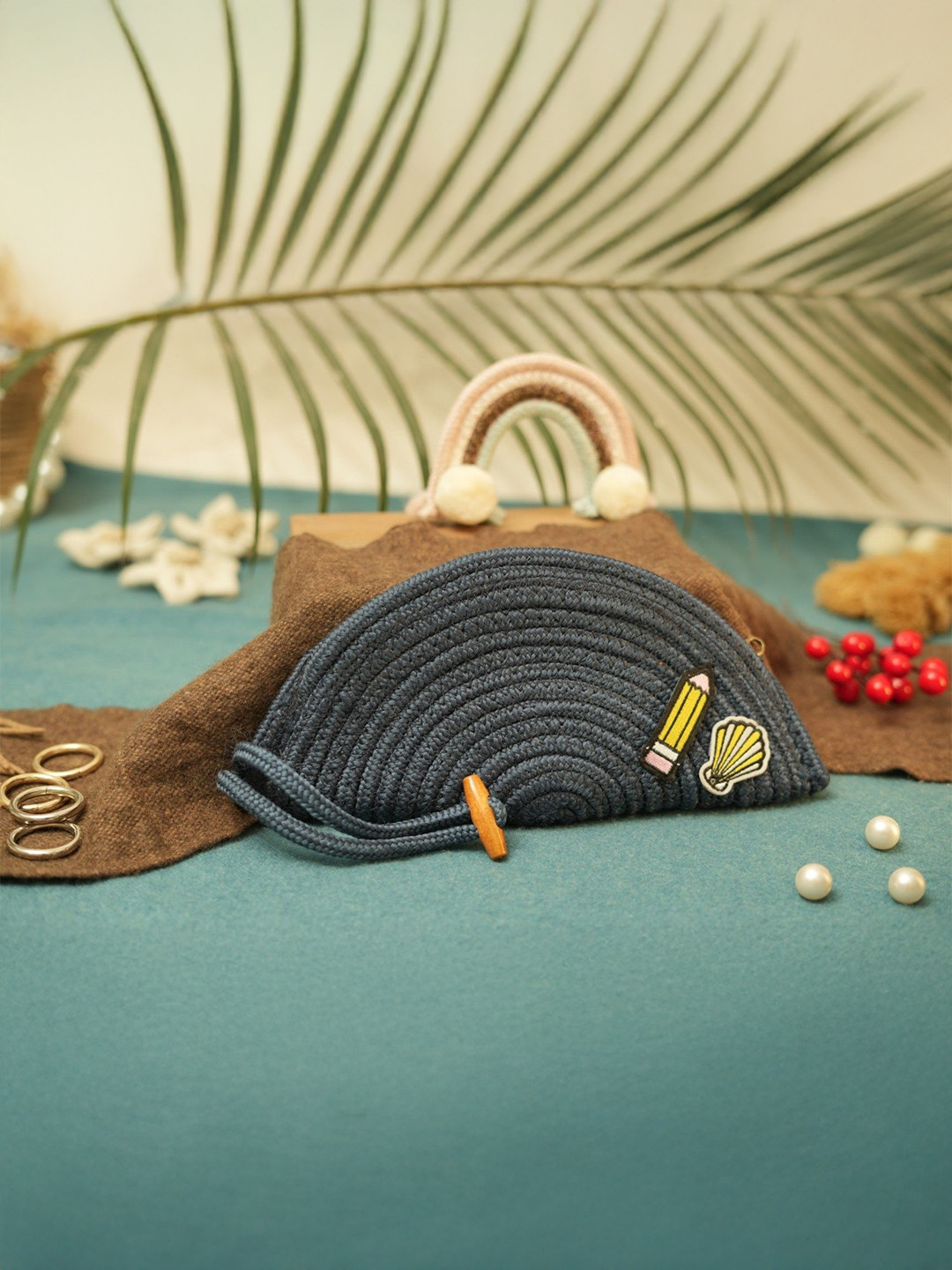 AURKA Wrist Loop Versatility Purse Hand Clutch