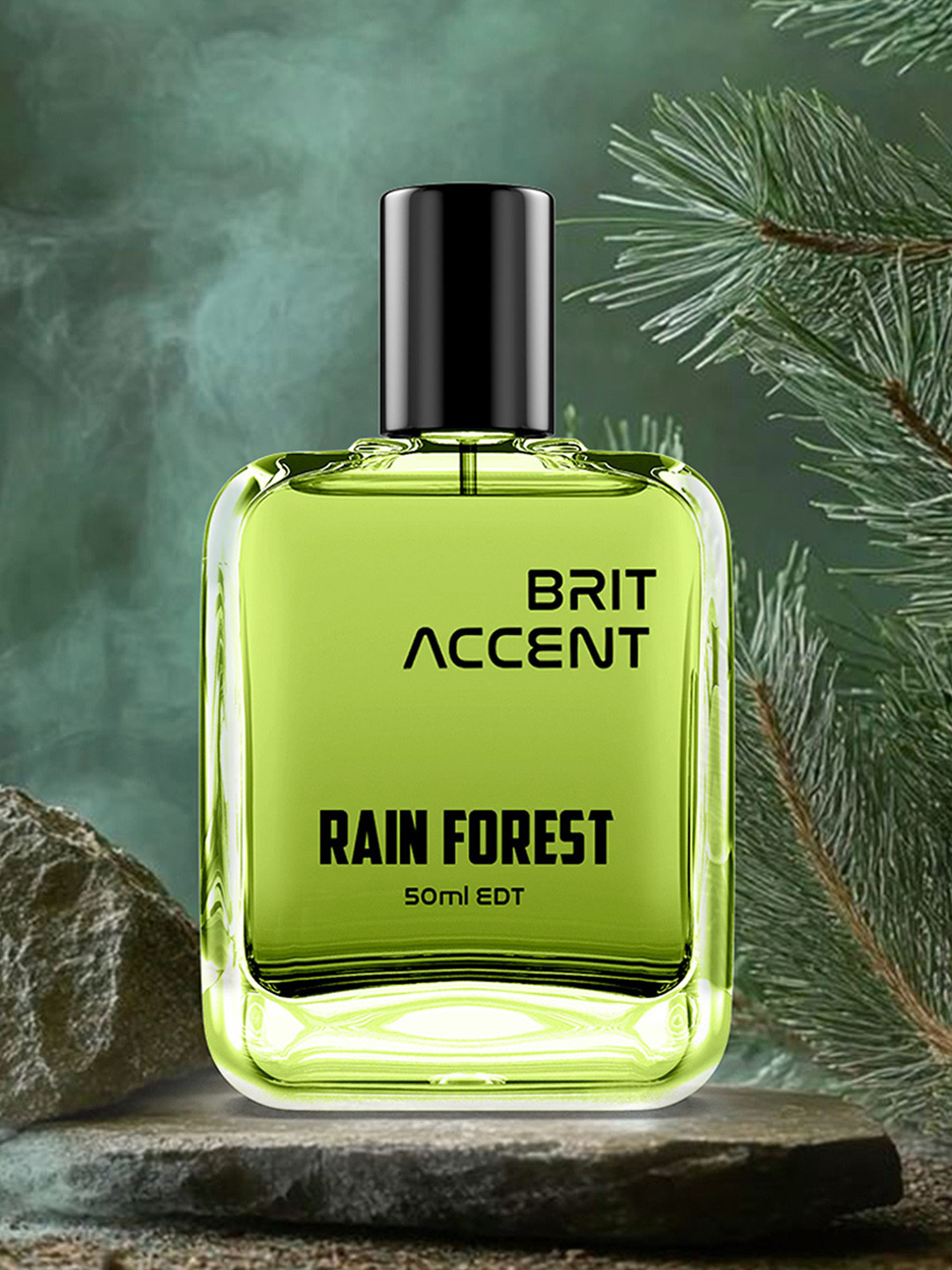 BRIT ACCENT Rain Forest Long-Lasting Eau De Toilette - 50 ml