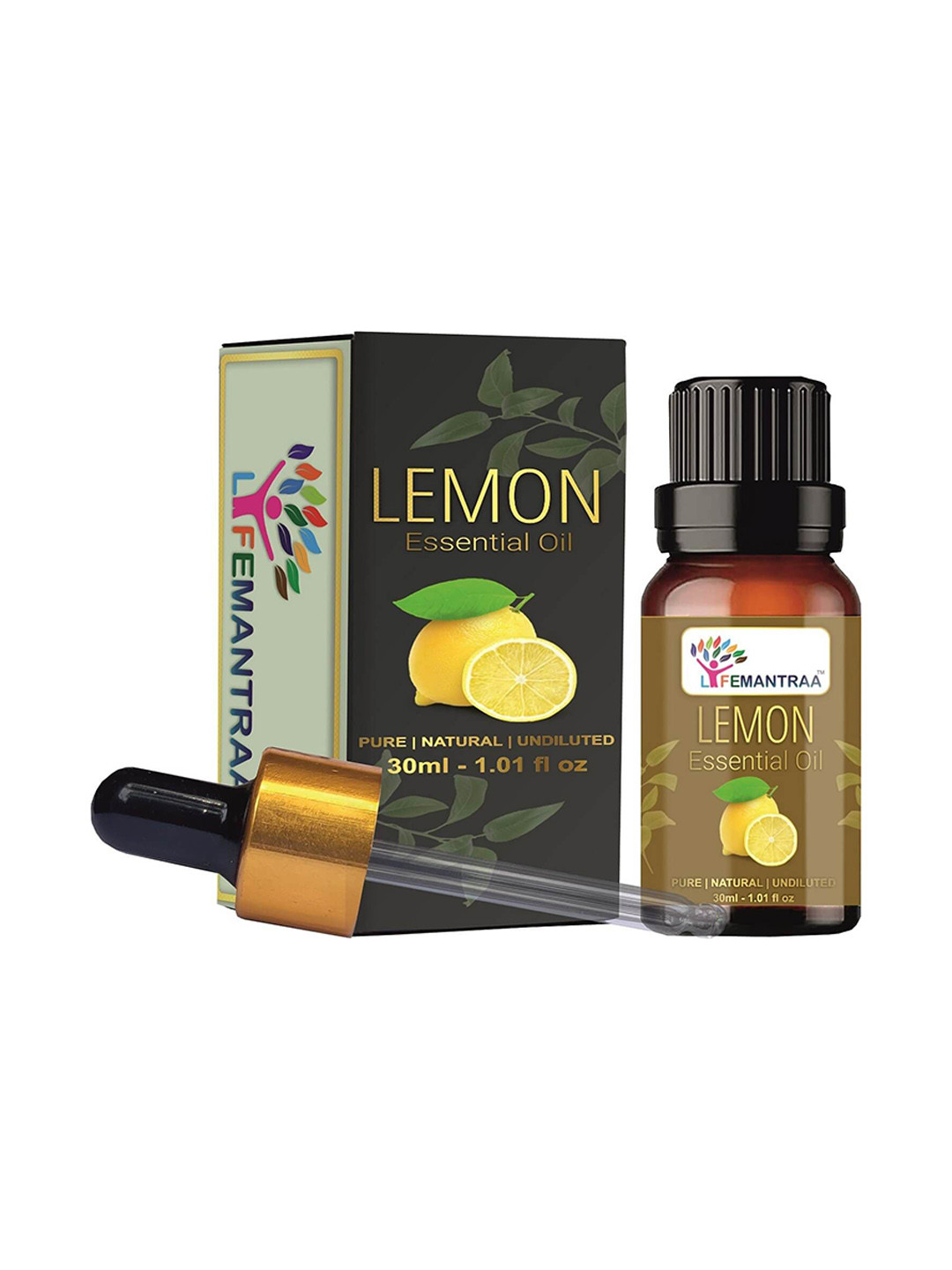 Lifemantraa Lemon Essential Oil For Skin Face & Hair - 30 ml