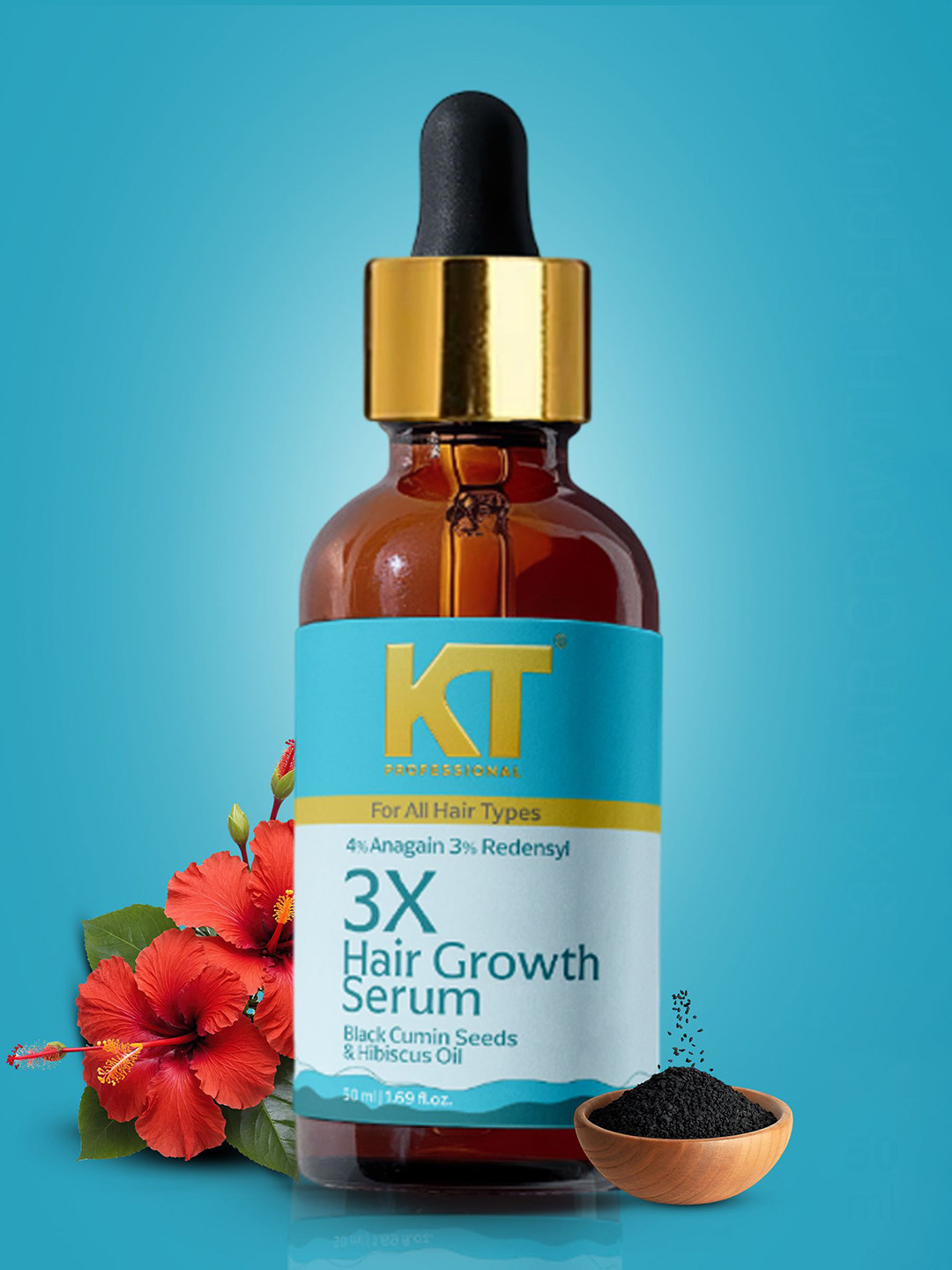 KEHAIRTHERAPY 3X Hair Growth Serum With Black Cumin- 50 ml