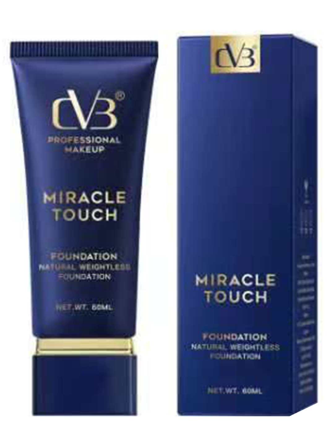 CVB Miracle Touch Natural Weightless Foundation - 60 ml - Natural Beige 03