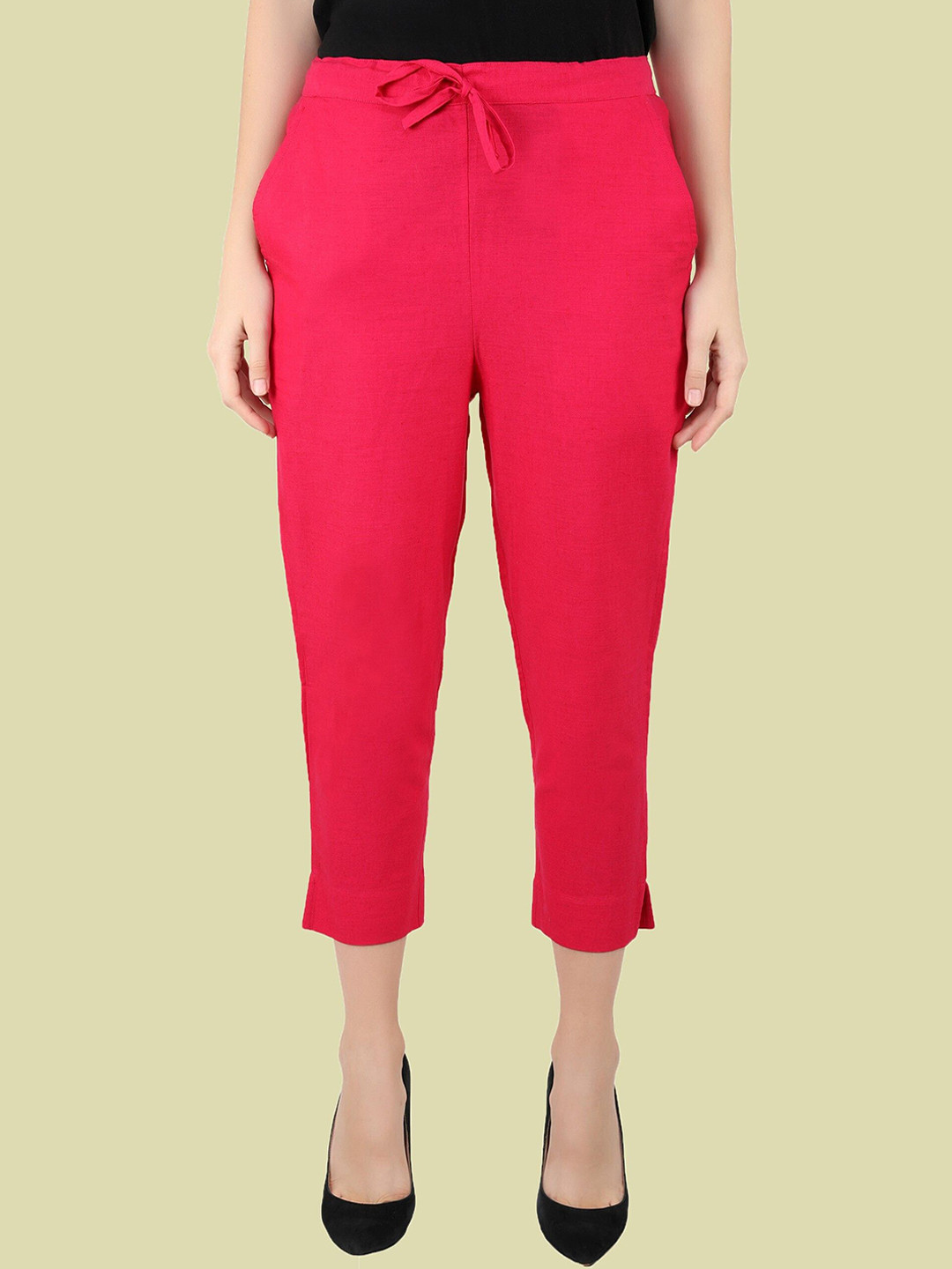 Me Craft Women Comfort Cigarette Trousers