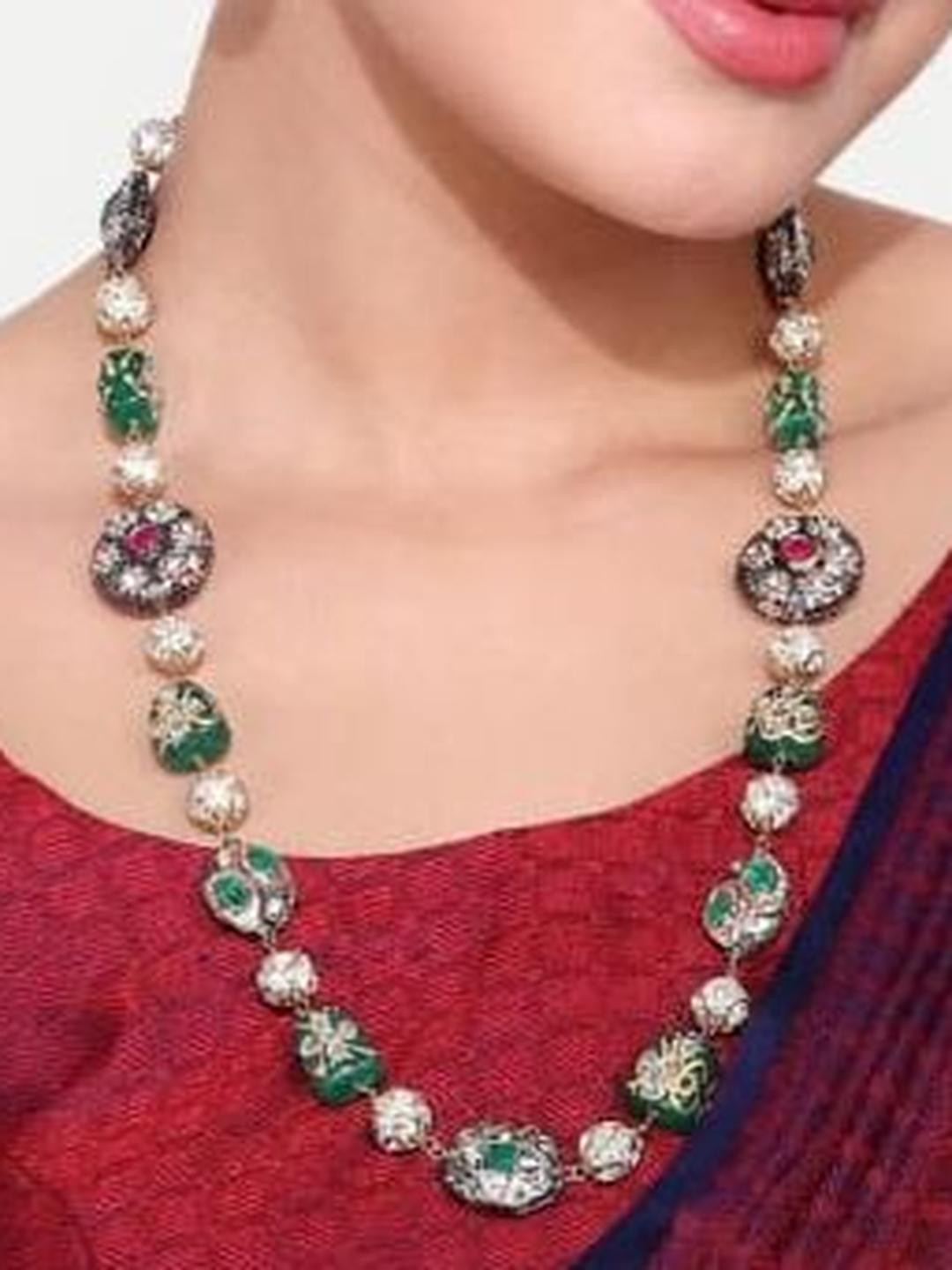 GEO JEWELS Women Multi Jewellery Set