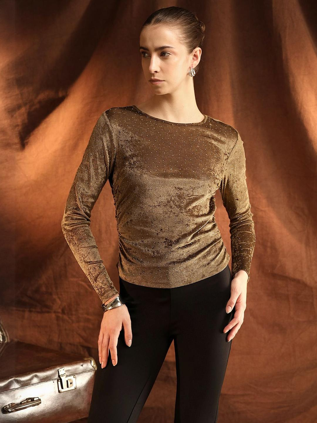Kazo Women Embellished Gabriel Top
