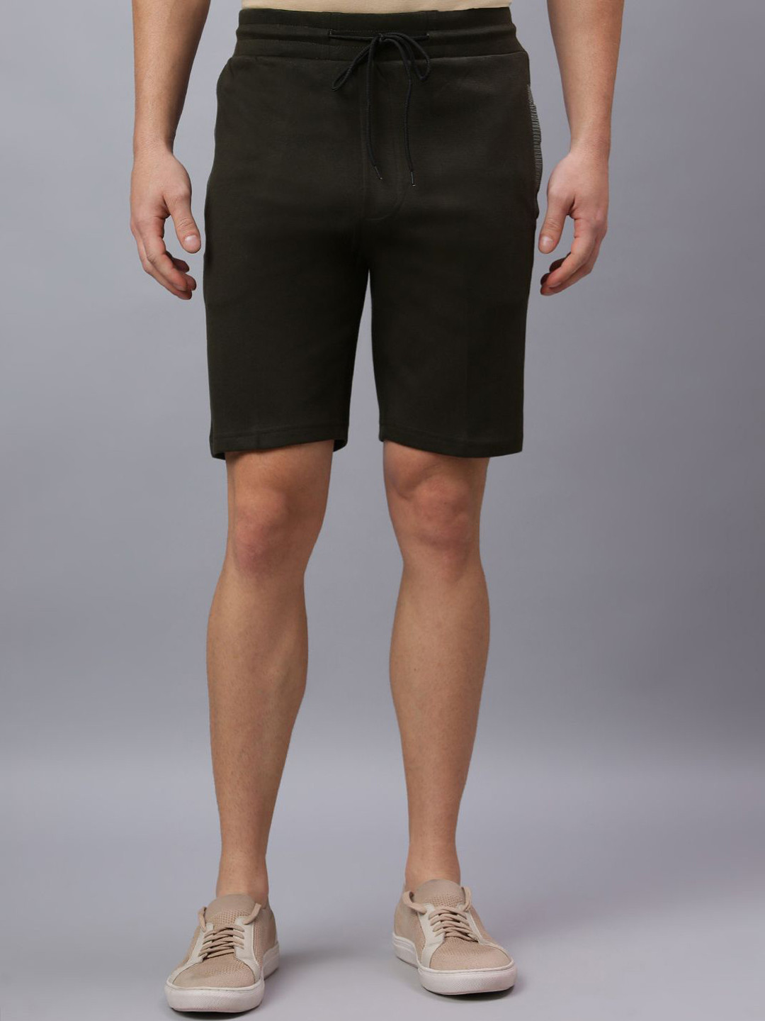 HO BINDAASS Men Regular fit Knee Length Pure Cotton Shorts