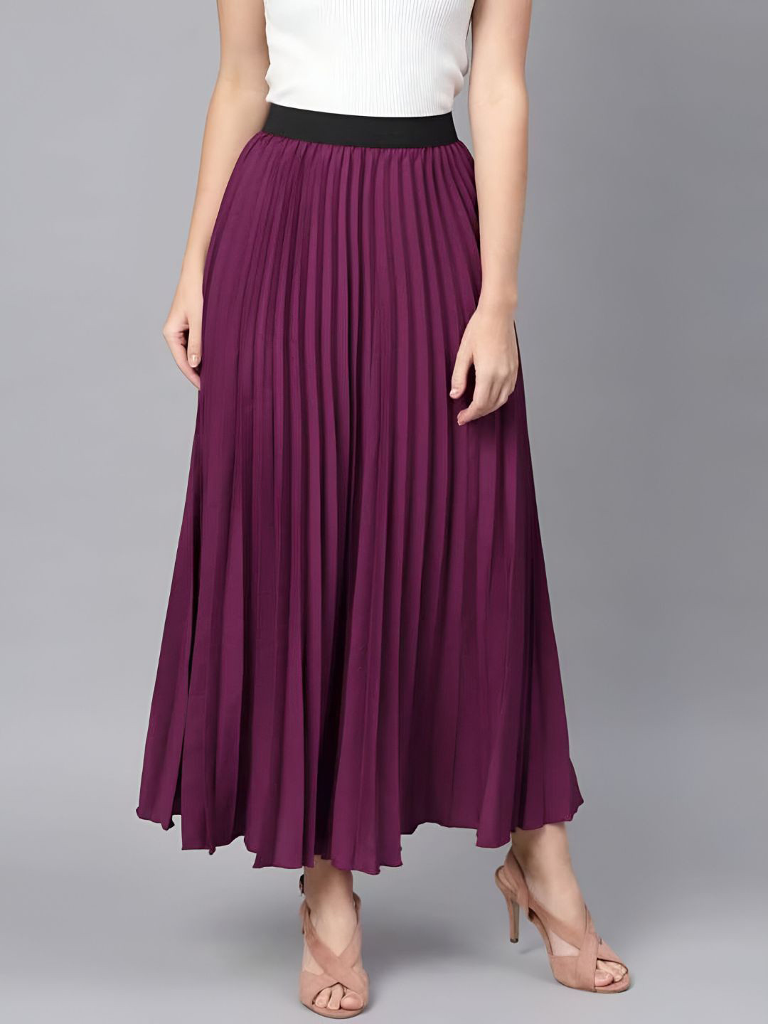 KZULLY STYLE A-Line Maxi Skirt