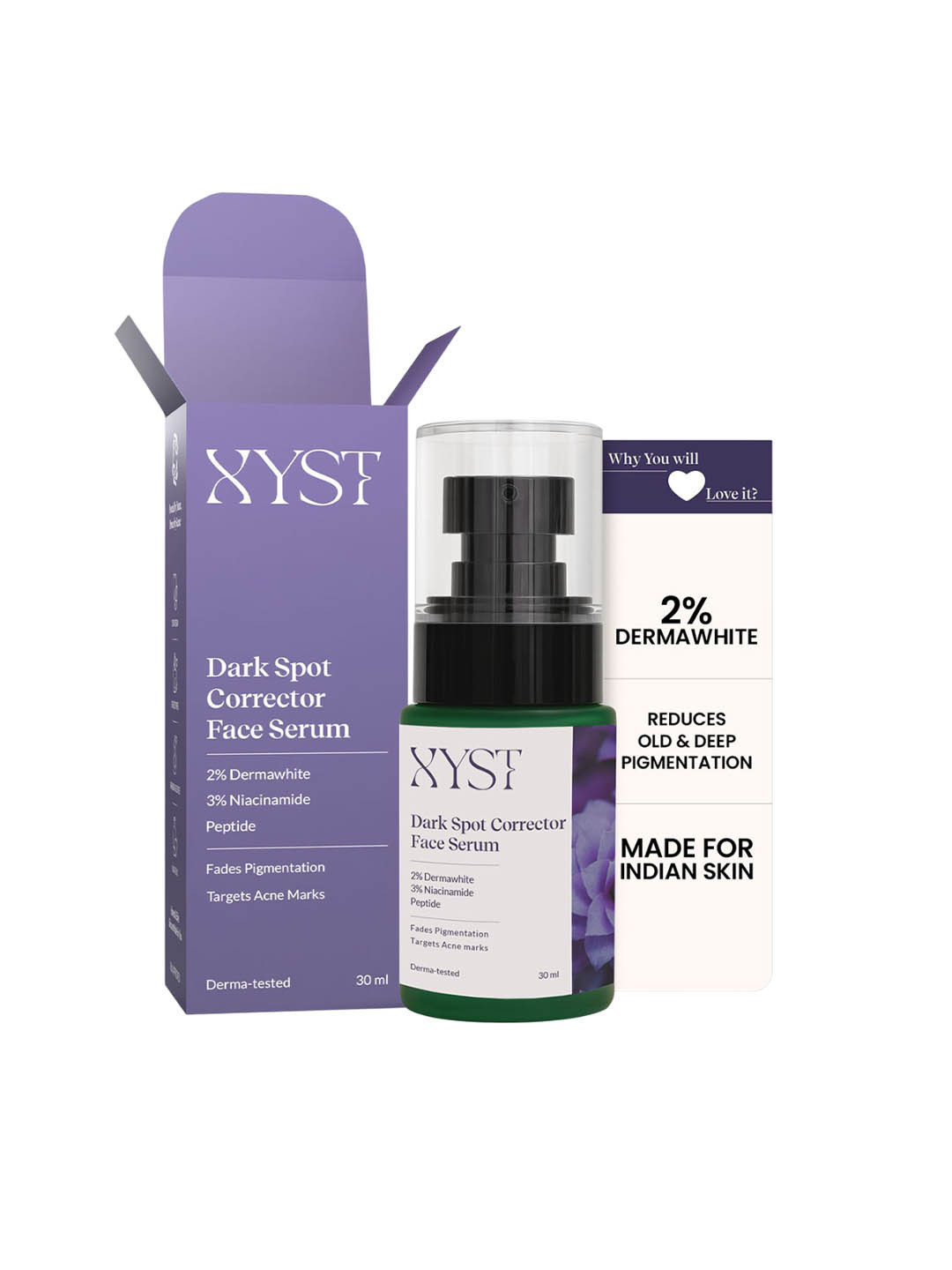 Xyst Dark Spot Corrector Face Serum With Niacinamide - 30 ml