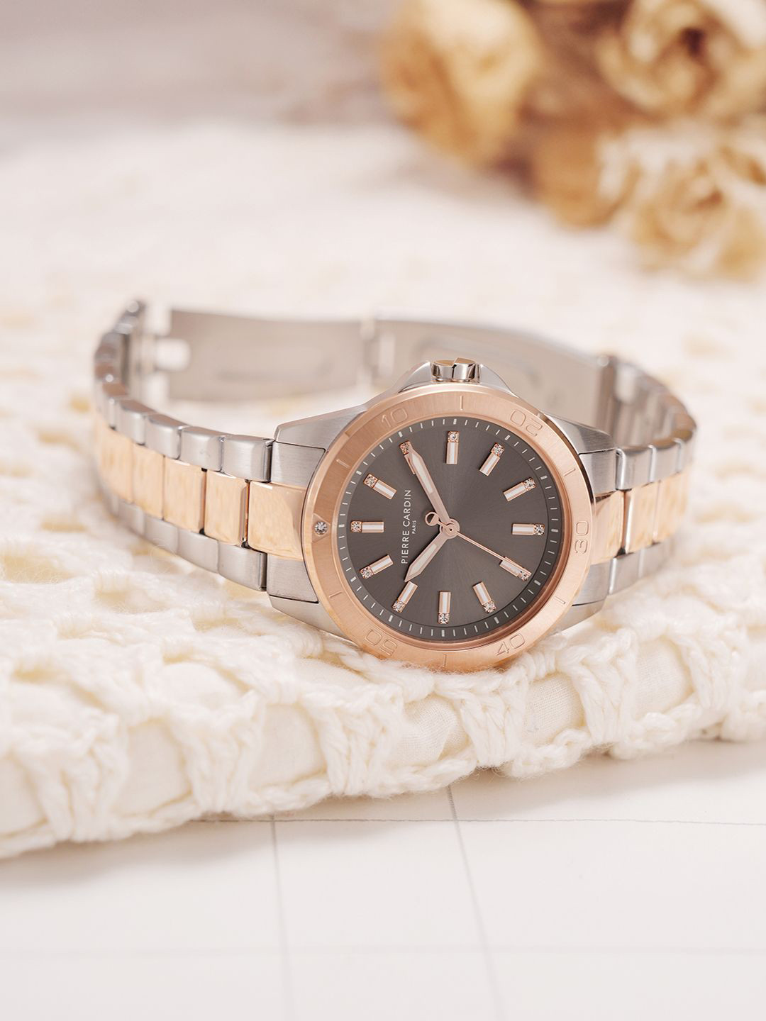 pierre cardin Observatoire Women Bracelet Style Straps Analogue Watch CF.1025.MU.4