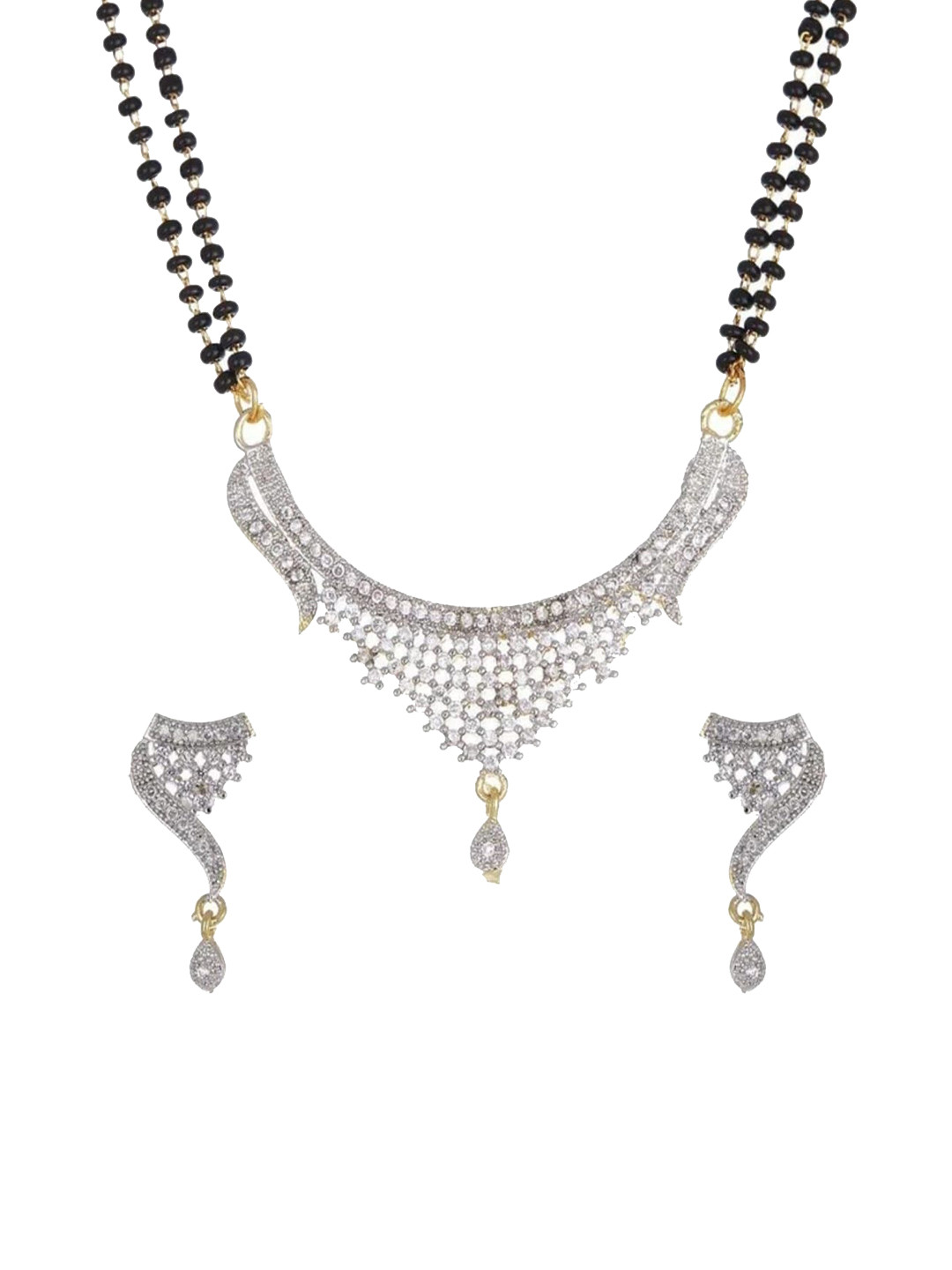 AOLLY Artificial Stones Mangalsutra