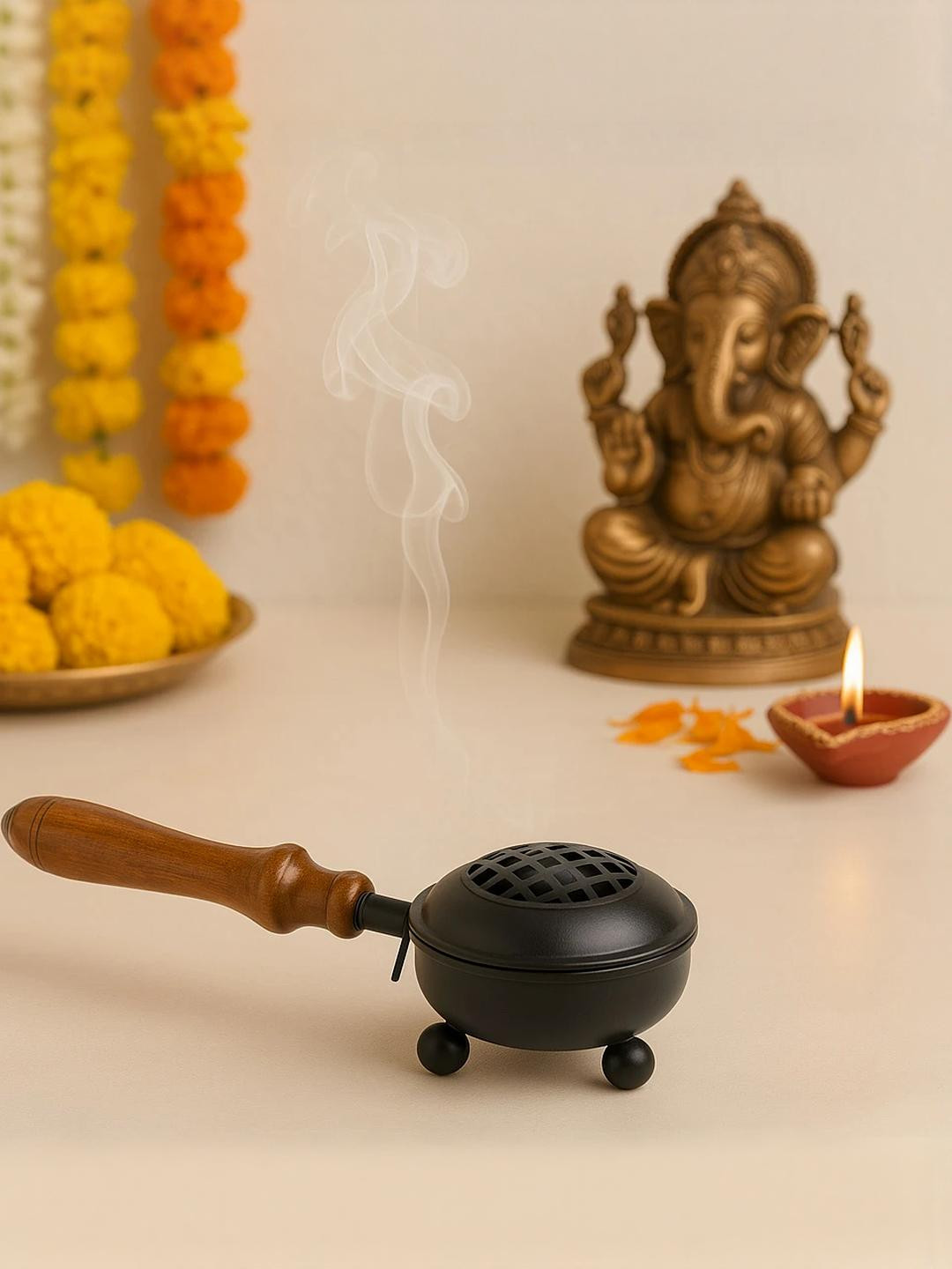 DigiRake Iron Incense Burner