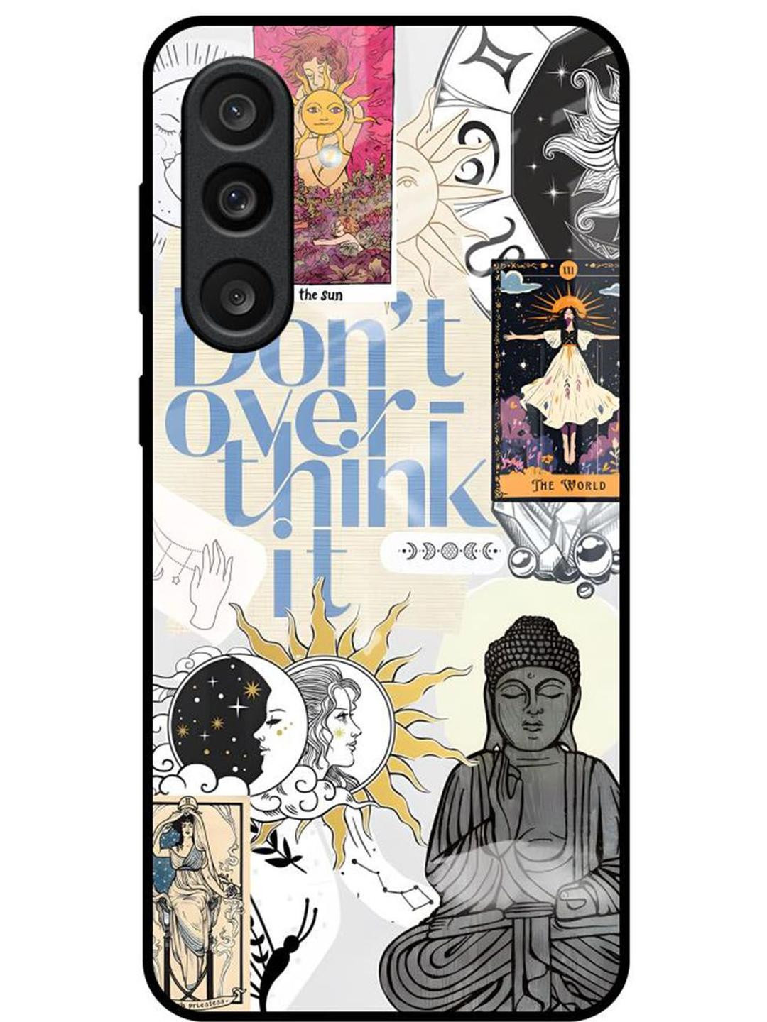 QRIOH Quirky Printed Samsung Galaxy M56 5G Back Case Mobile Accessories