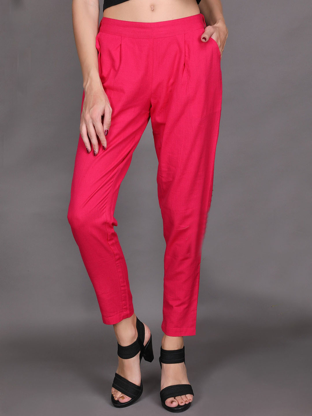 Me Craft Women Comfort Cigarette Trousers