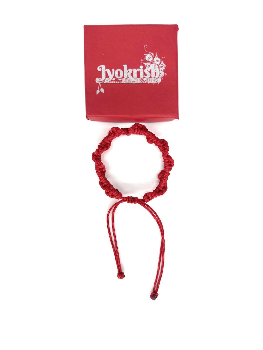 Red Silk Dori Spring Bracelet