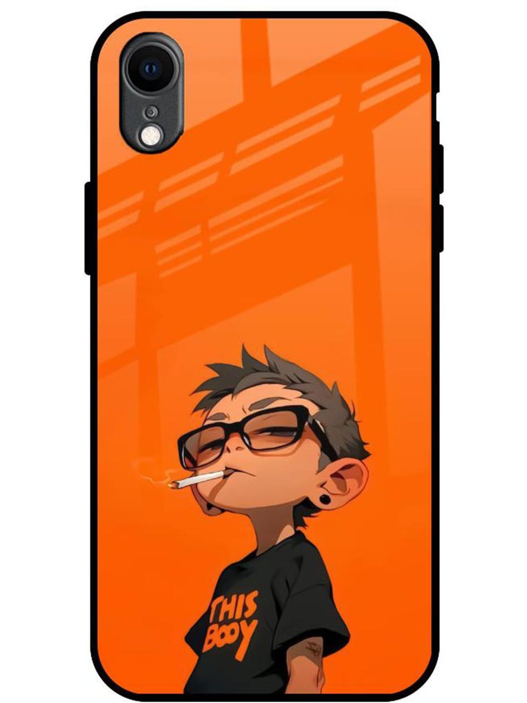 QRIOH Cartoon Characters Printed iPhone XR Back Case Mobile Accessories